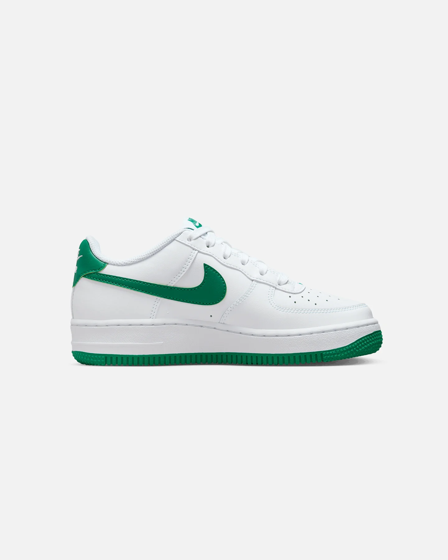 Nike Kids' Air Force 1 (GS) White/Malachite - Image 4