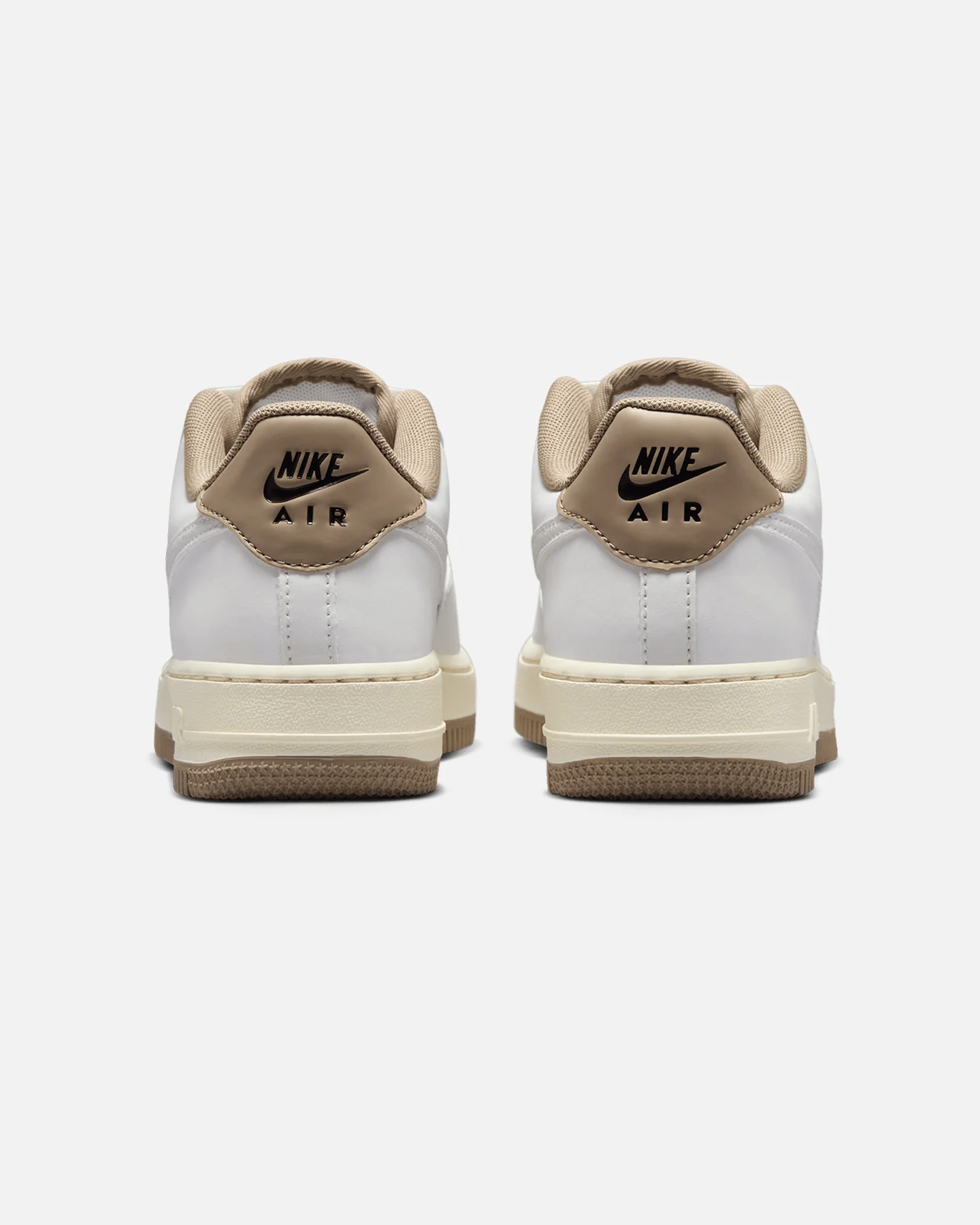 Nike Kids' Air Force 1 LV8 (GS) Summit White/Summit White-Khaki - Image 3