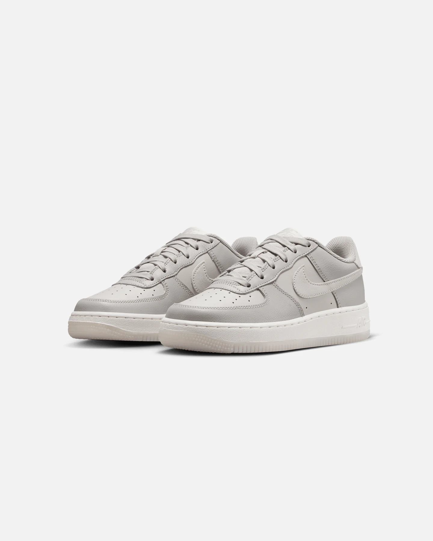 Nike Kids' Air Force 1 LV8 Light Bone/Summit White - Image 2