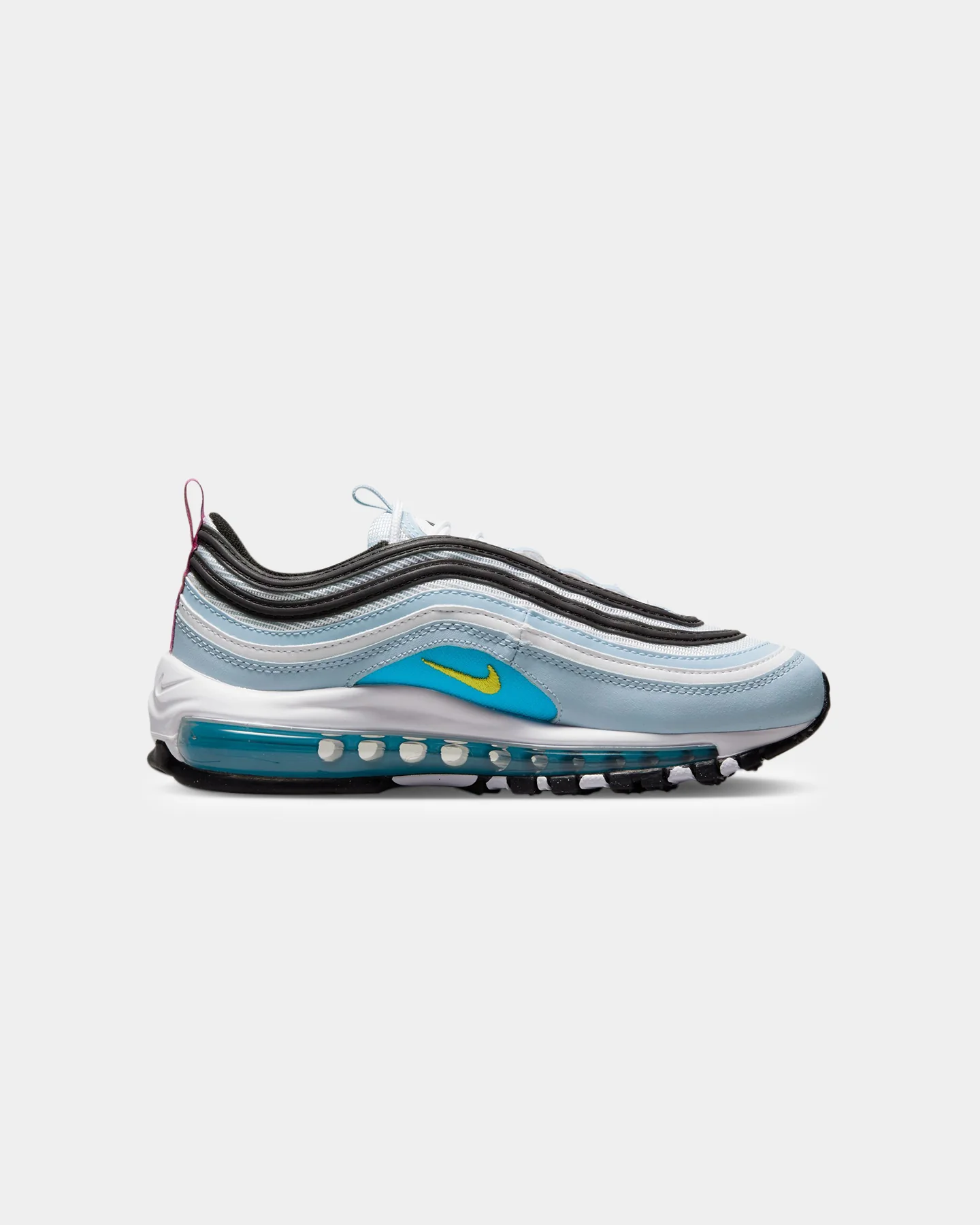 Nike Kids' Air Max 97 (GS) Blue Whisper/Opti Yellow - Image 4