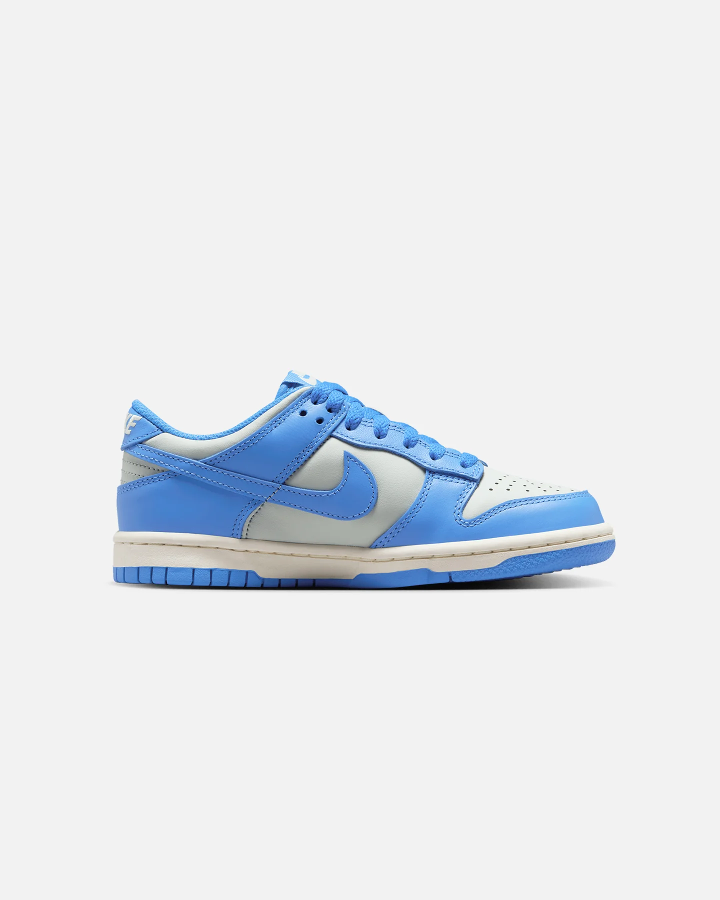 Nike Kids' Dunk Low (GS) Light Silver/Lt Photo Blue-Sail - Image 4