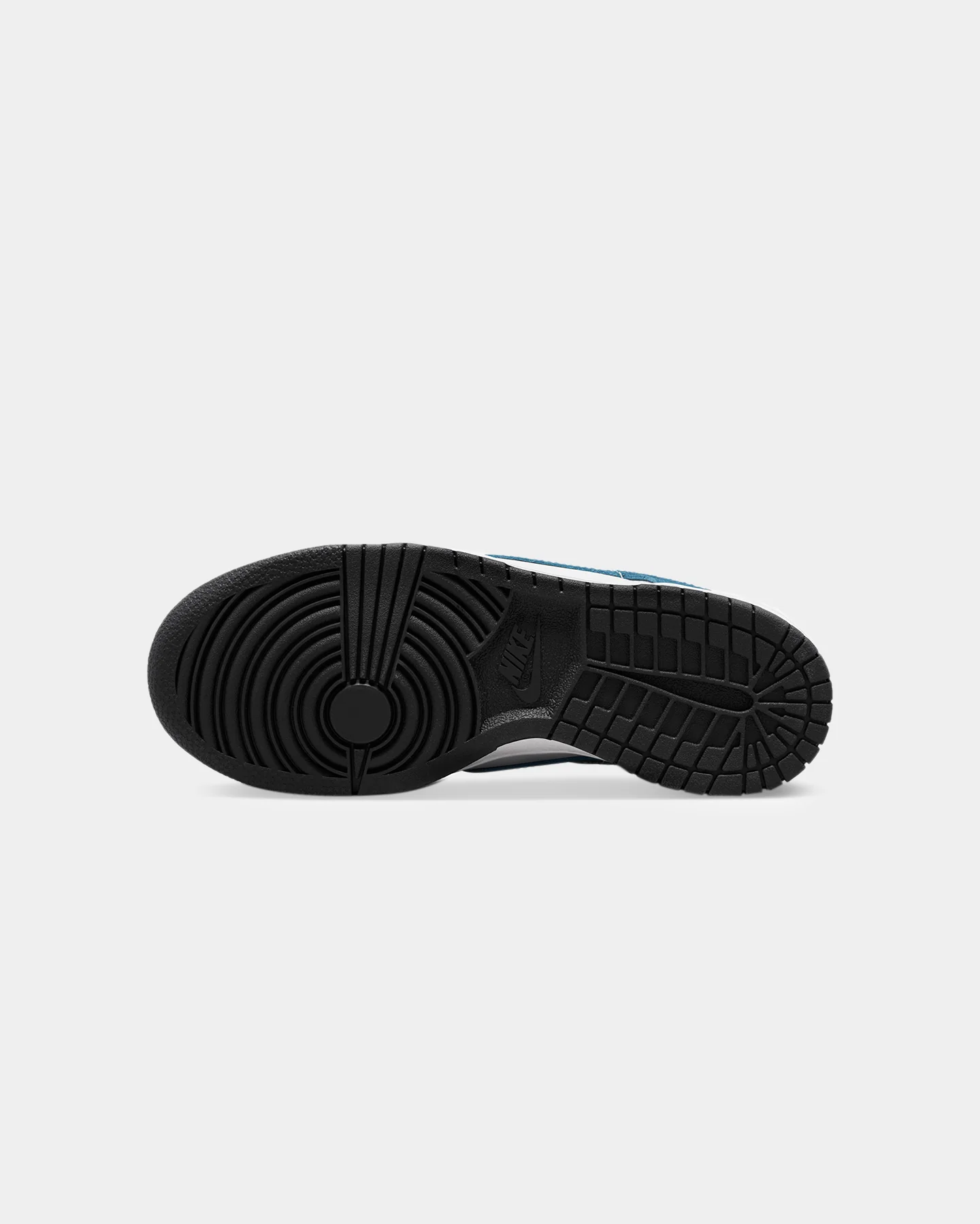 Nike Kids' Dunk Low (GS) "Black White Blue" Summit White/Indigo - Image 5