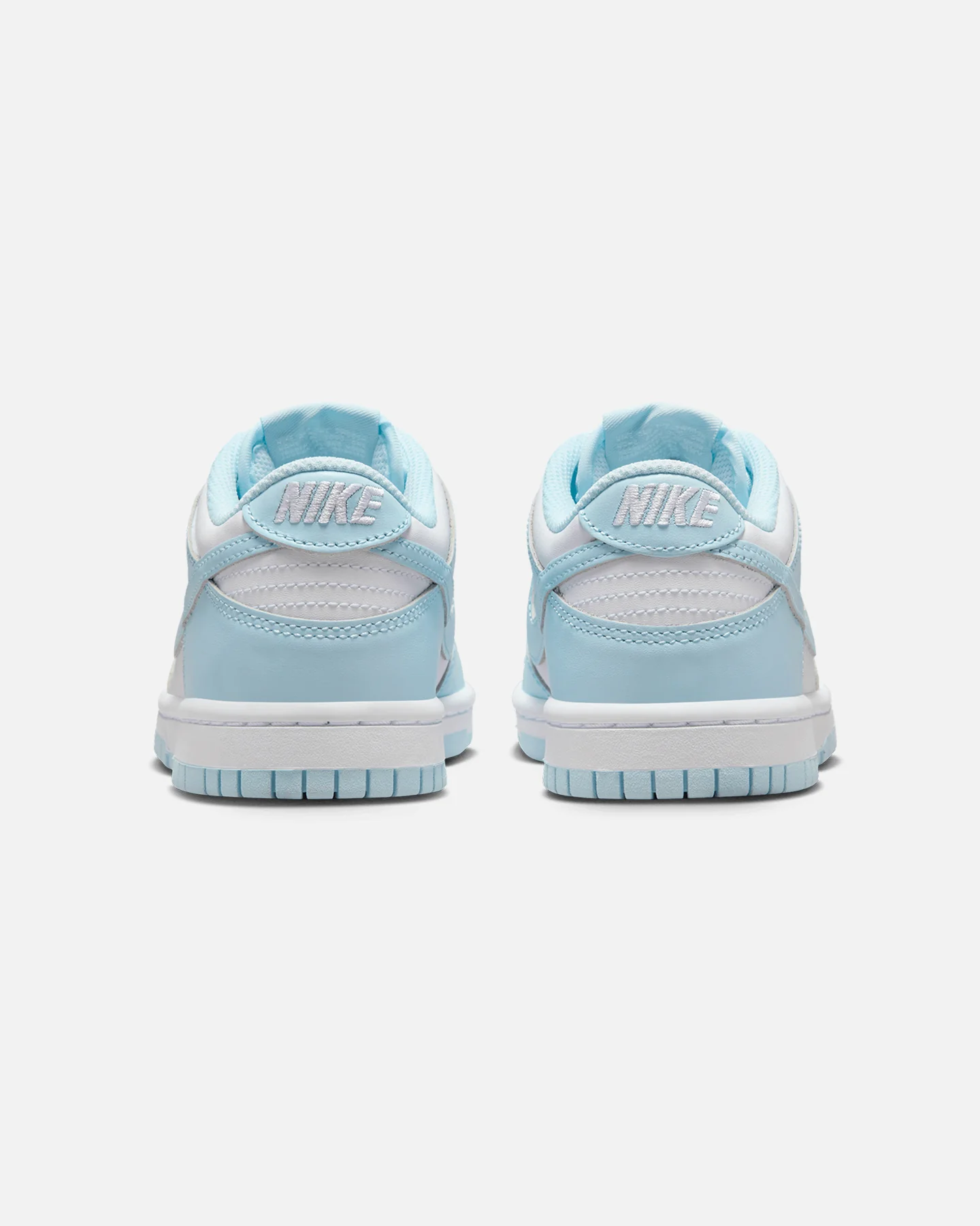 Nike Kids' Dunk Low (GS) White/Glacier Blue - Image 3