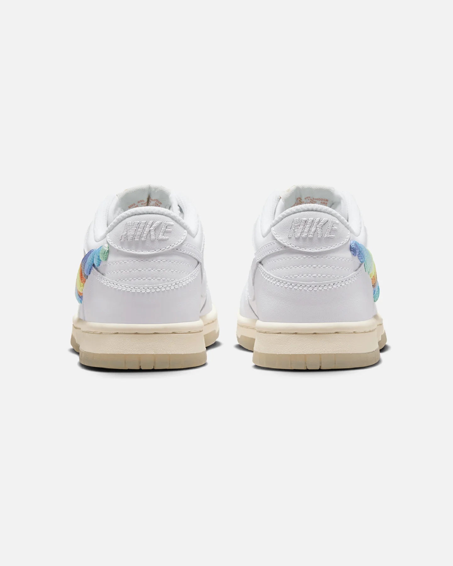 Nike Kids' Dunk Low (GS) White/Multi-coloured - Image 3