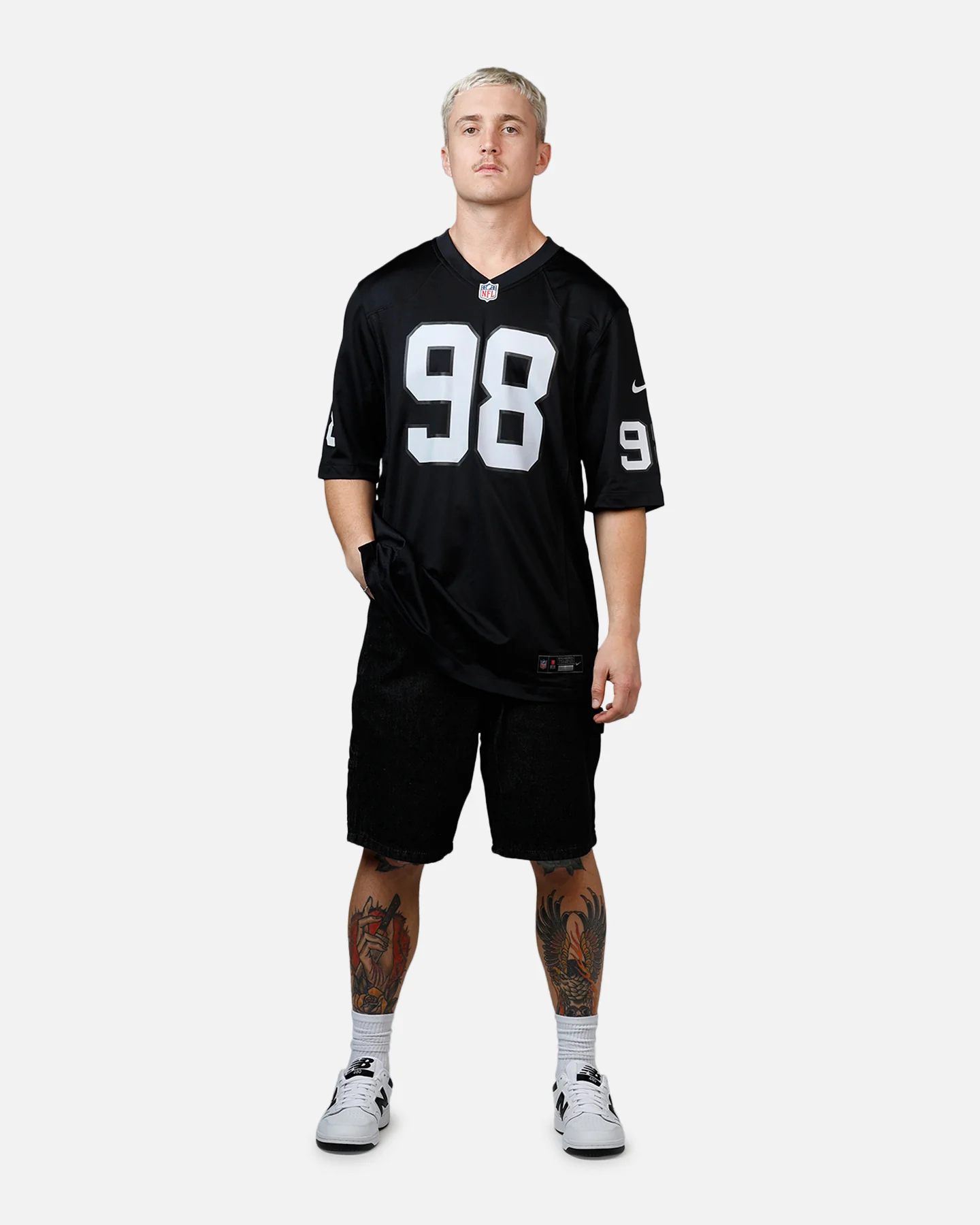 Nike Las Vegas Raiders Maxx Crosby #98 Limited Jersey Black - Image 3
