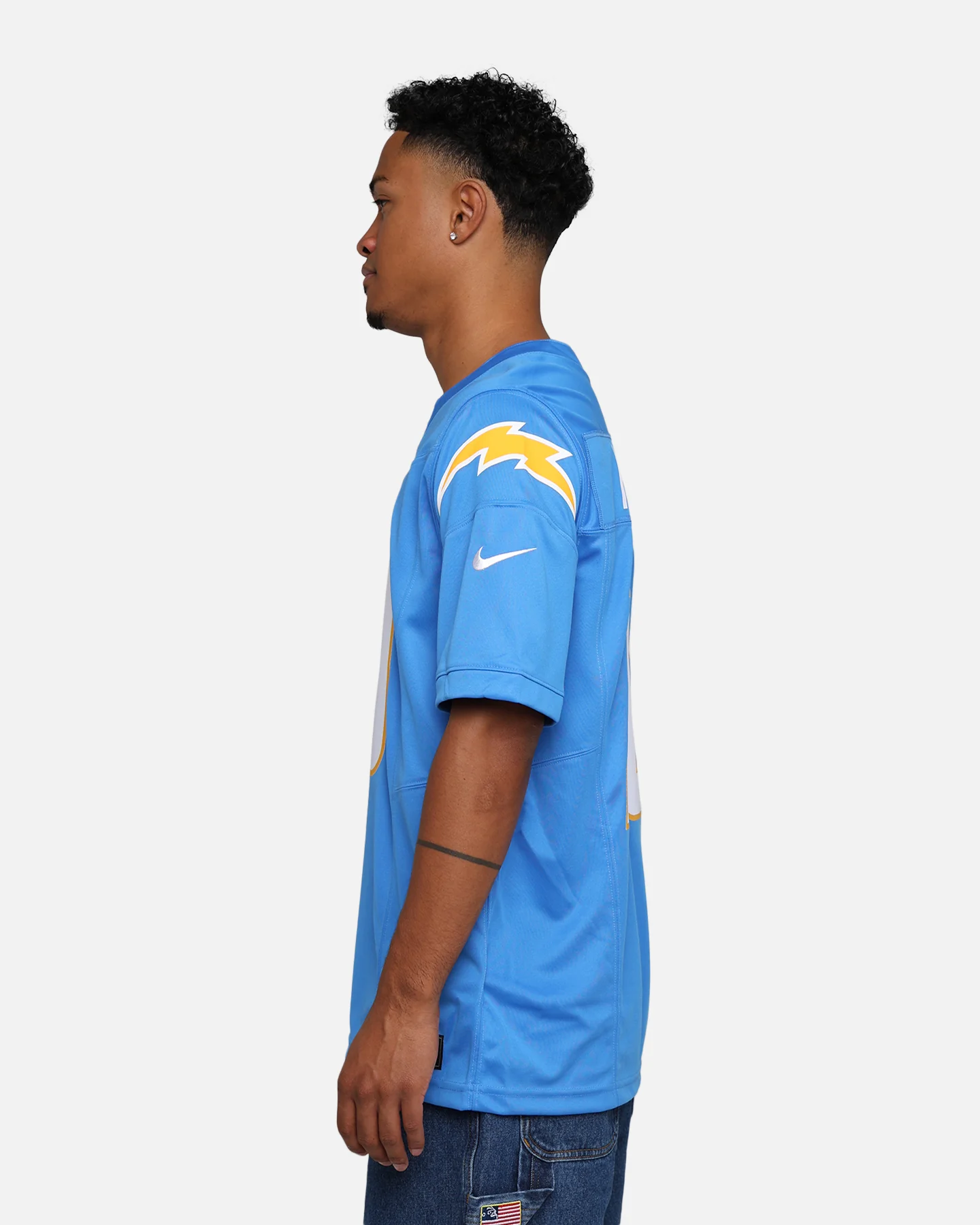 Nike Los Angeles Chargers Justin Herbert #10 Limited Jersey Italy Blue - Image 7