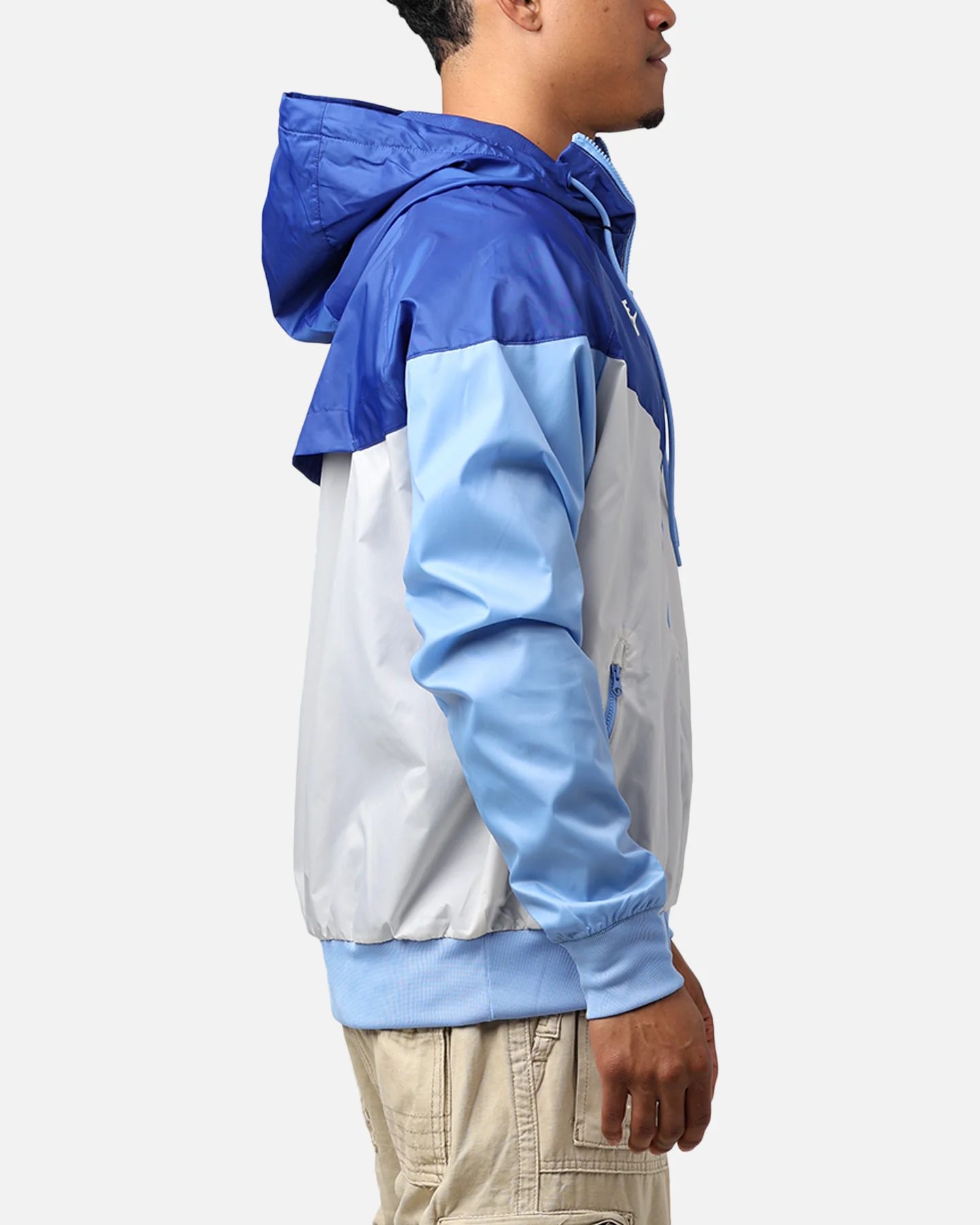 Nike Los Angeles Dodgers Cooperstown Windrunner Jacket Rush Blue/Light Bone - Image 4
