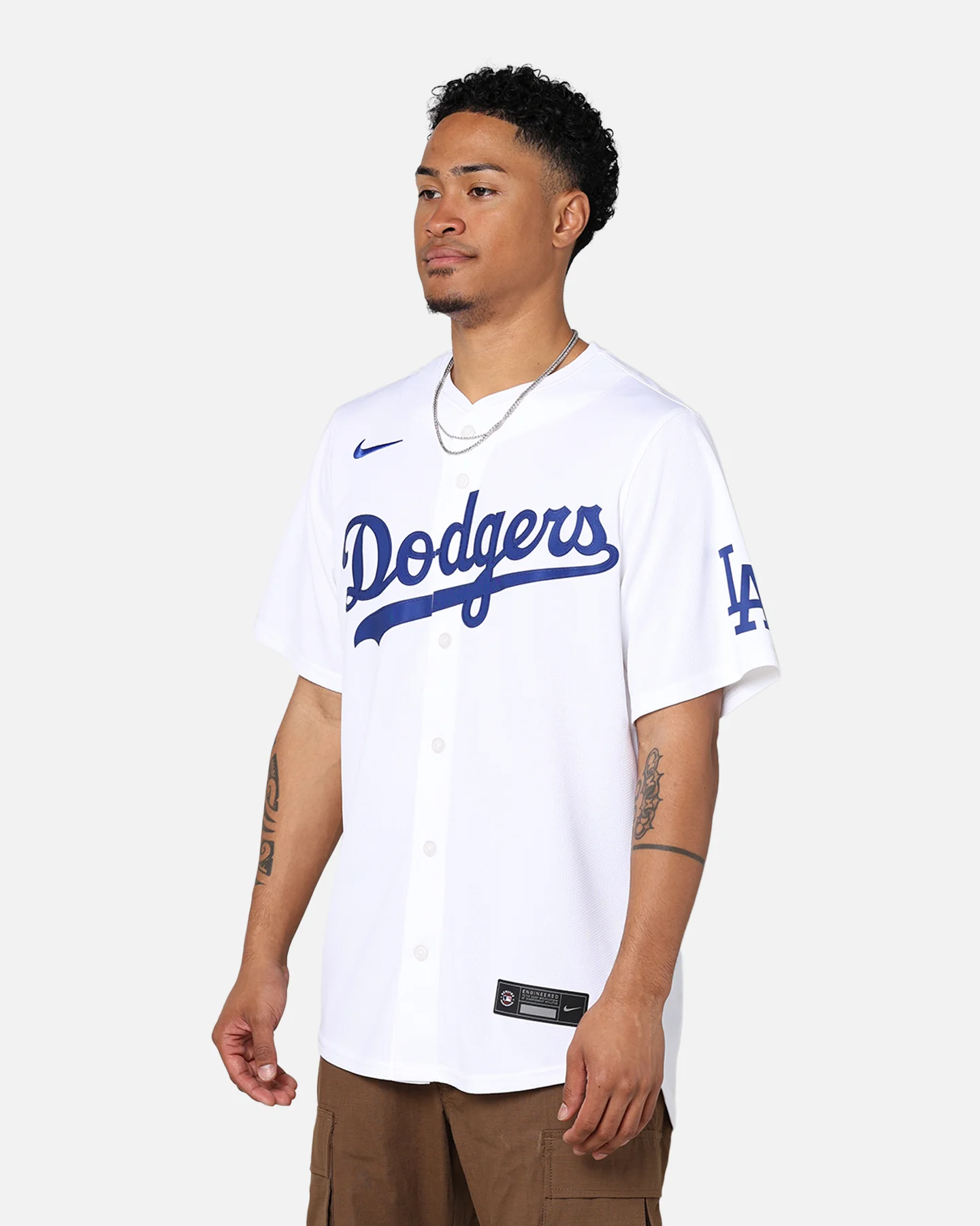 Nike Los Angeles Dodgers Limited Jersey White - Image 7