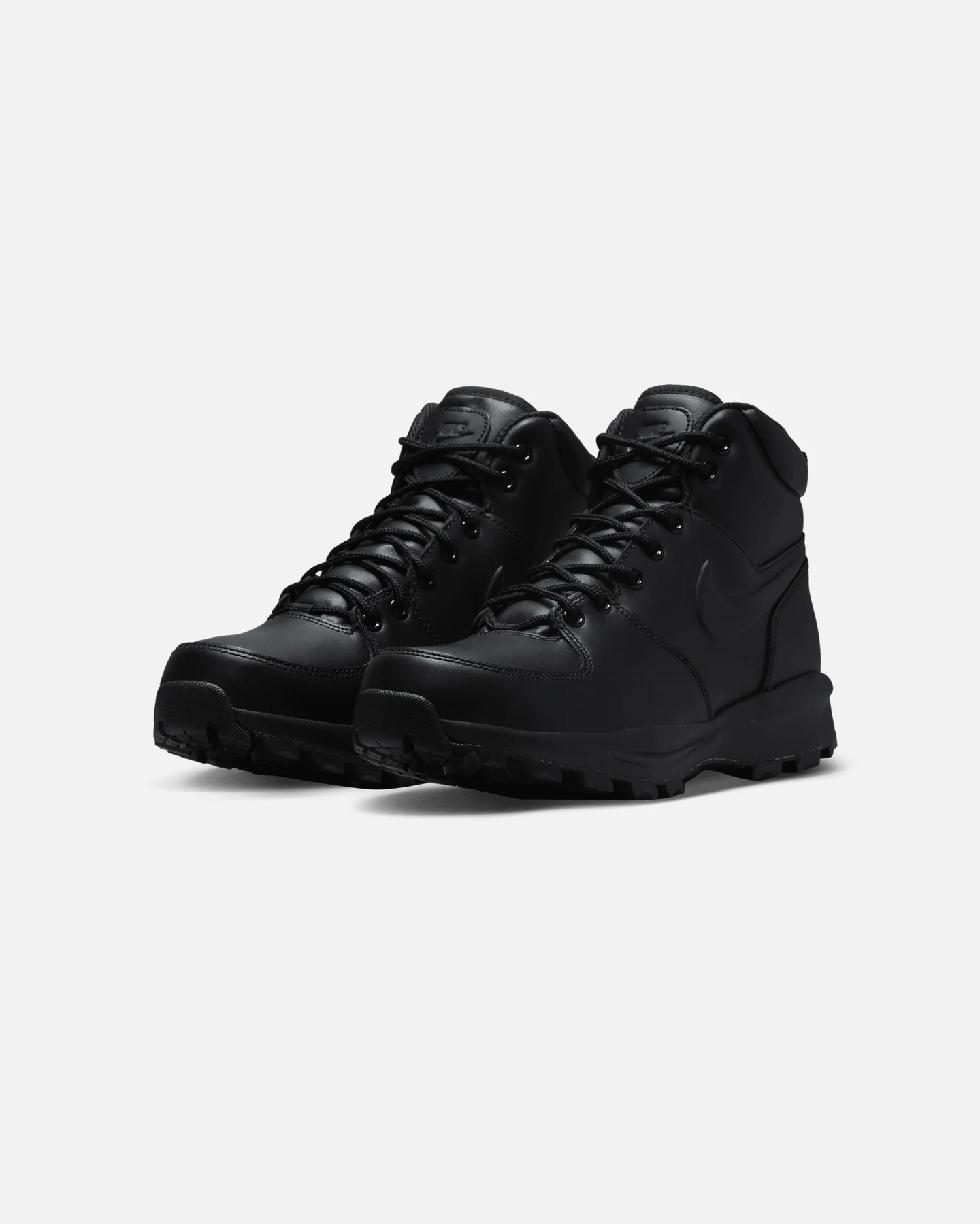 Nike Manoa Leather Black/Black - Image 2