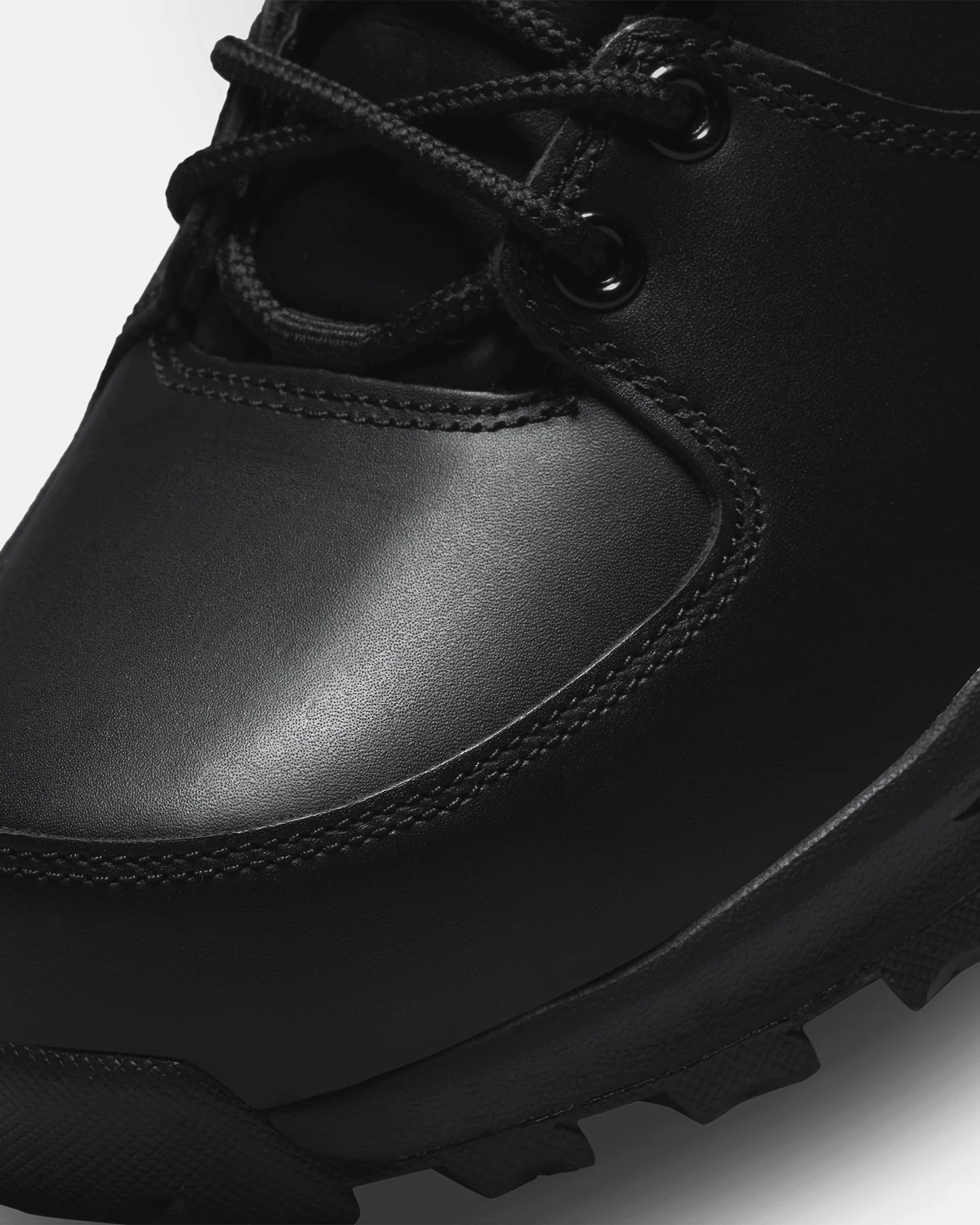 Nike Manoa Leather Black/Black - Image 6