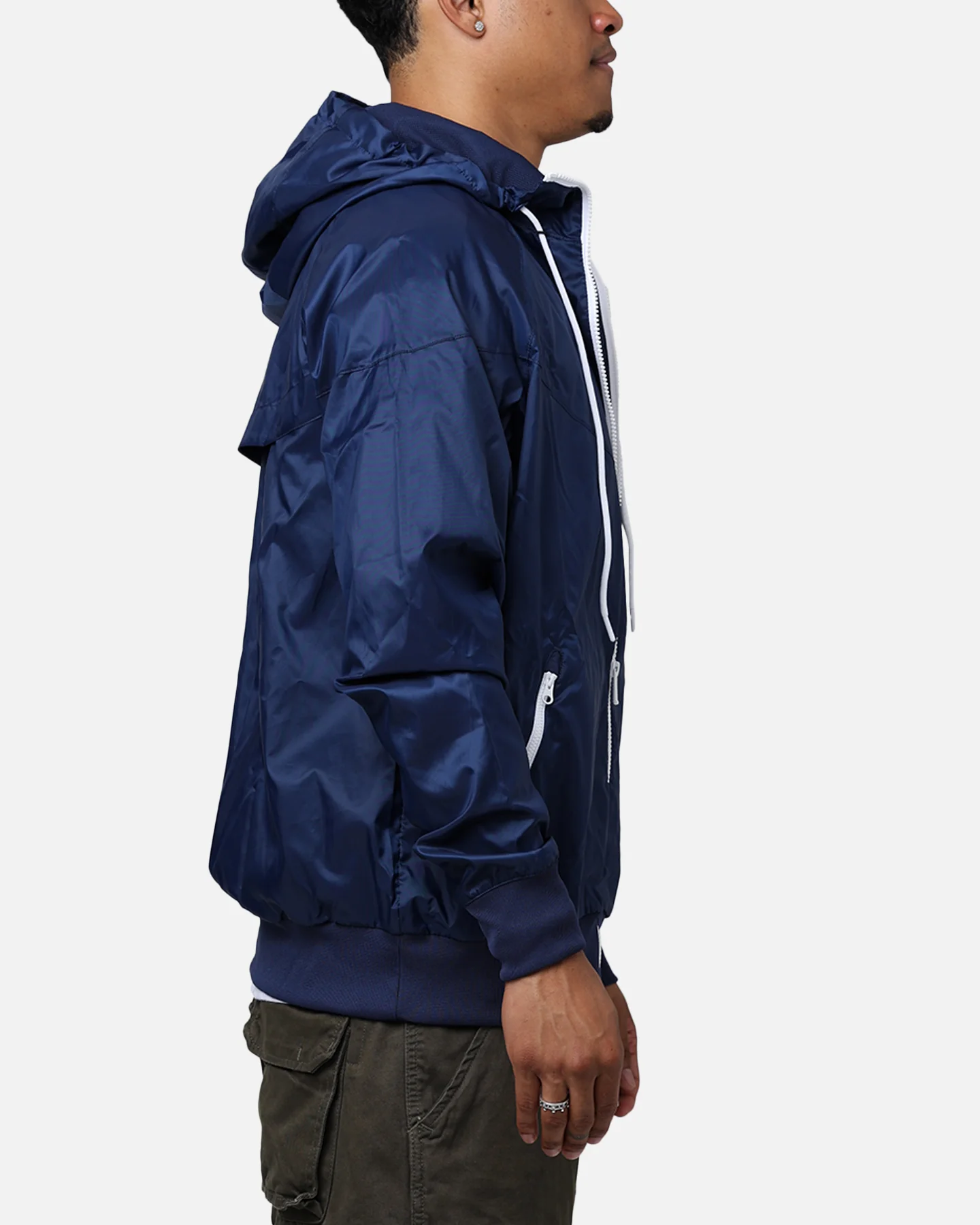 Nike New York Yankees Team Windrunner Jacket Midnight Navy/White - Image 4