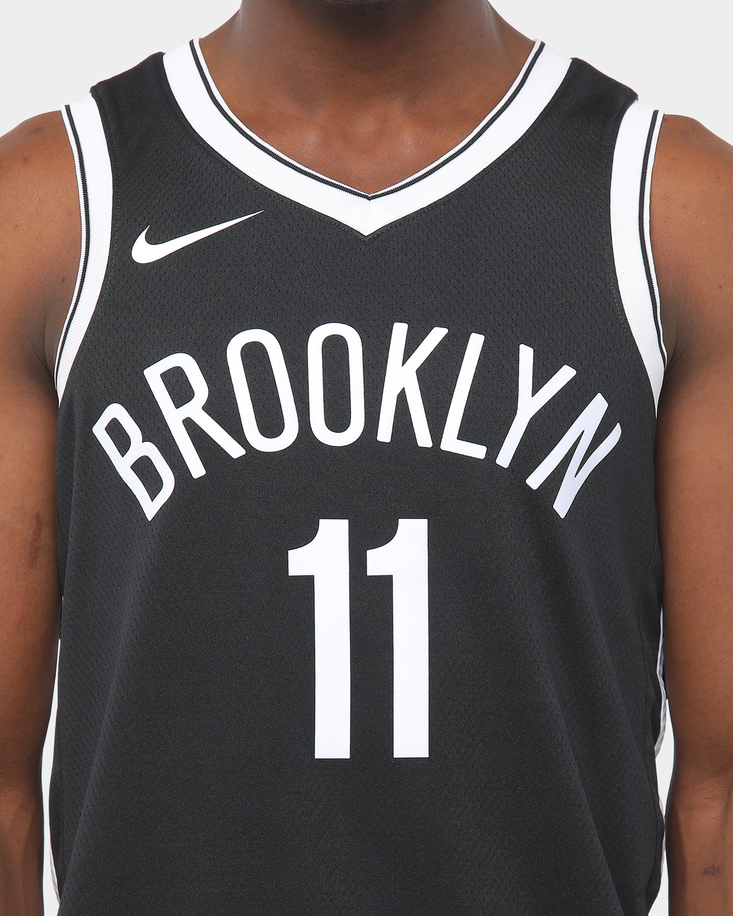 Nike Brooklyn Nets Kyrie Irving #11 Icon Edition Swingman NBA Jersey Black - Image 5