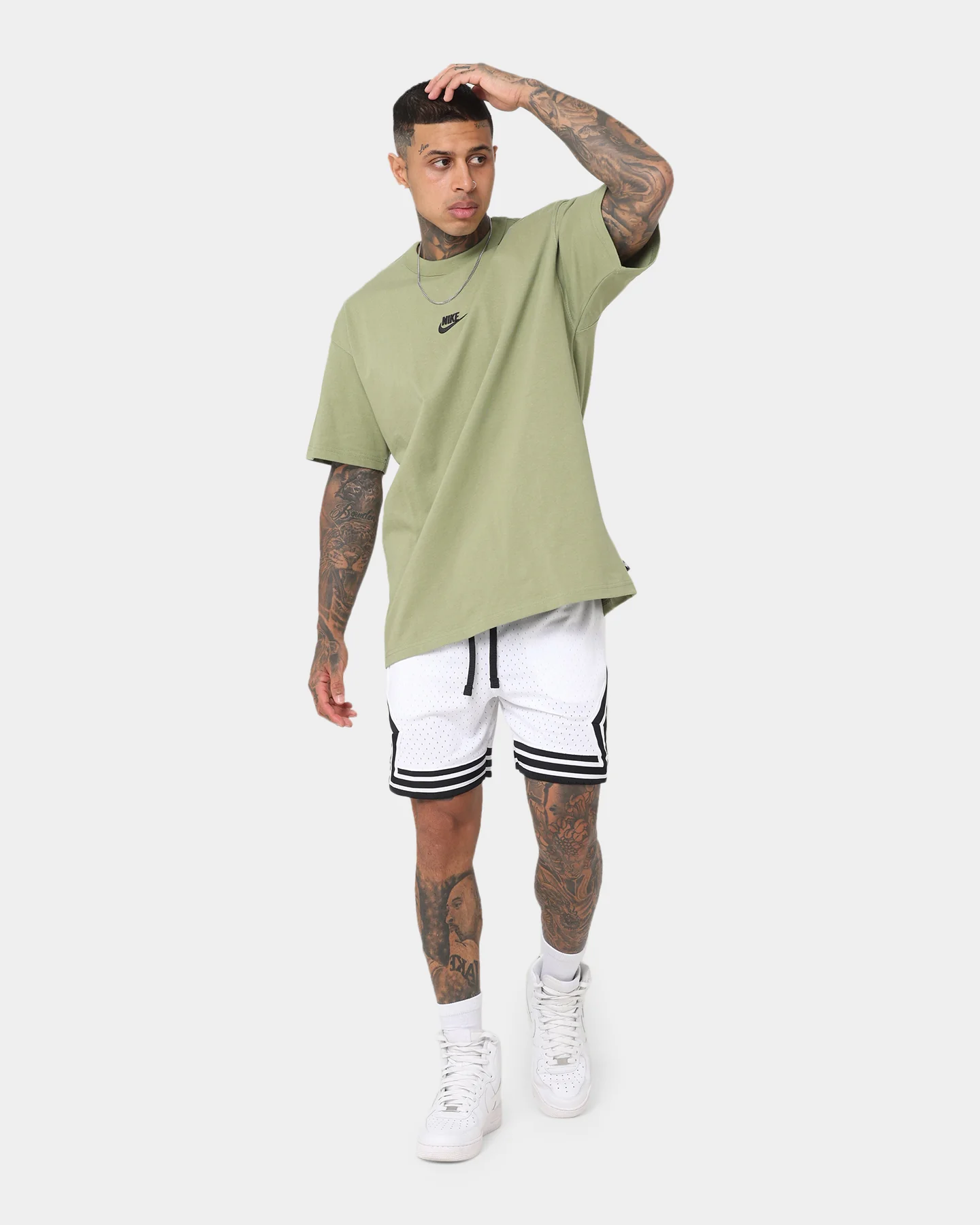 Nike Nike Sportswear Premium Essential Sustainable T-Shirt Alligator/Black - Image 2