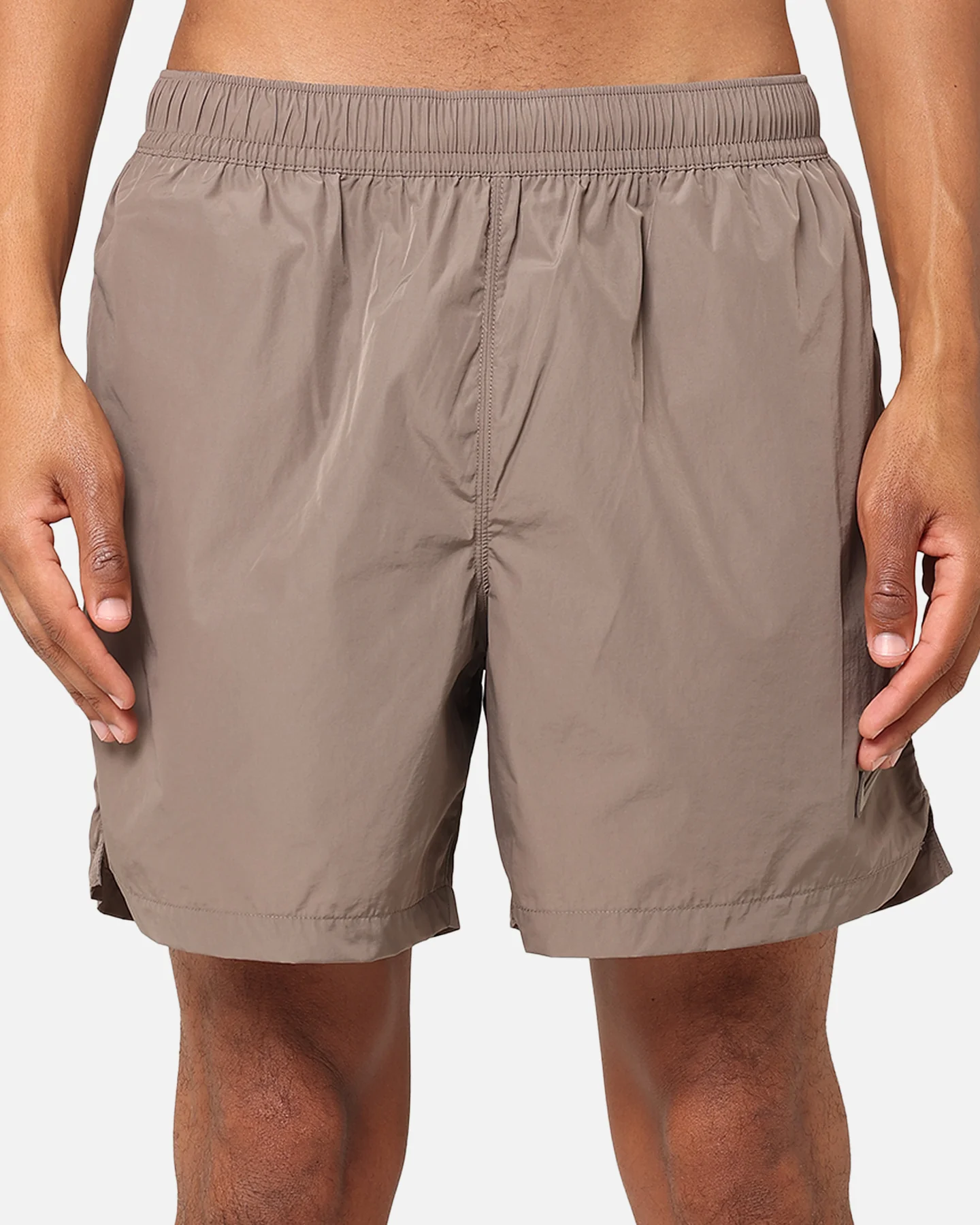 Nike Nocta Cardinal Nylon Shorts Olive Grey - Image 7