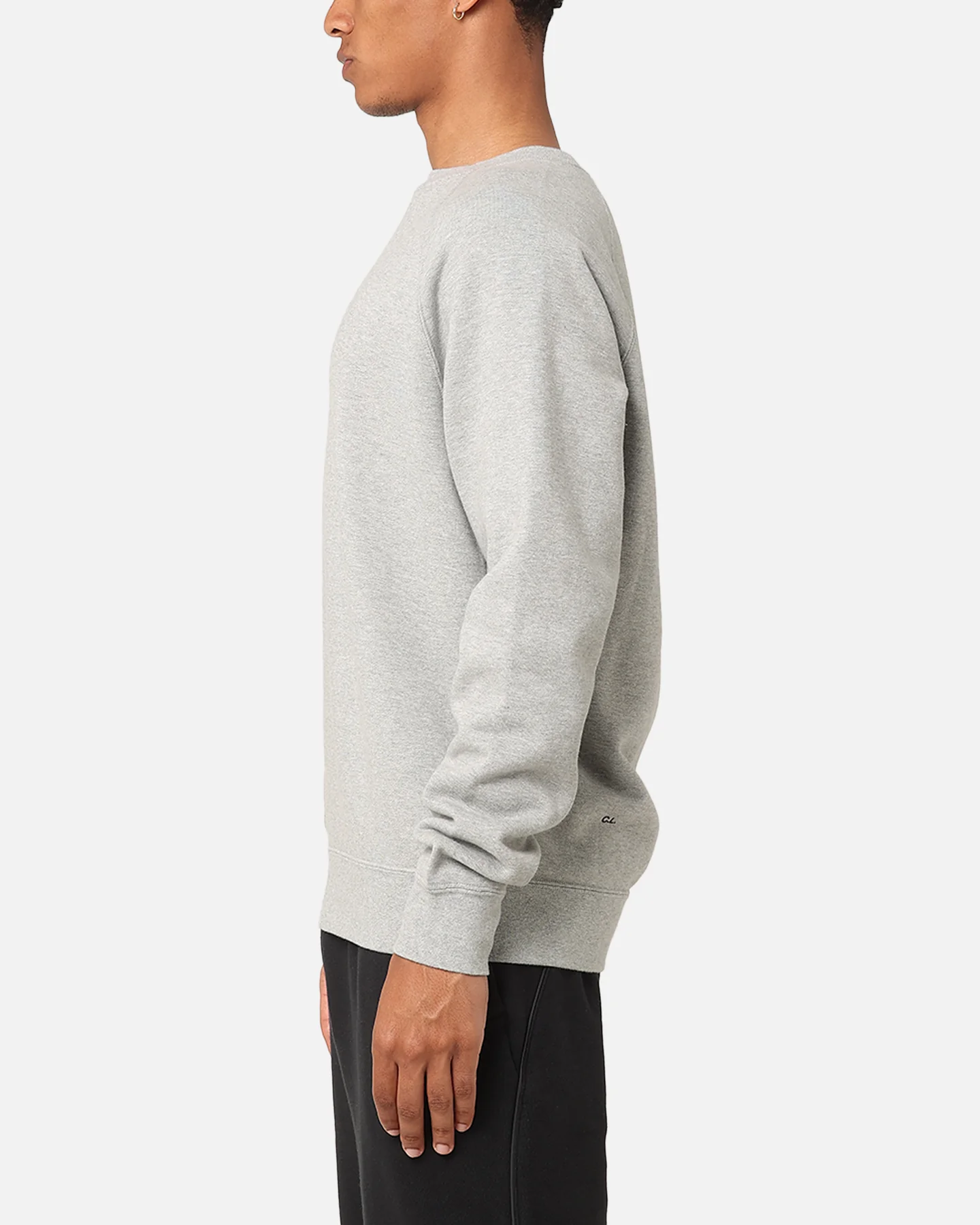 Nike Nocta Fleece Crewneck Dark Grey Heather - Image 5