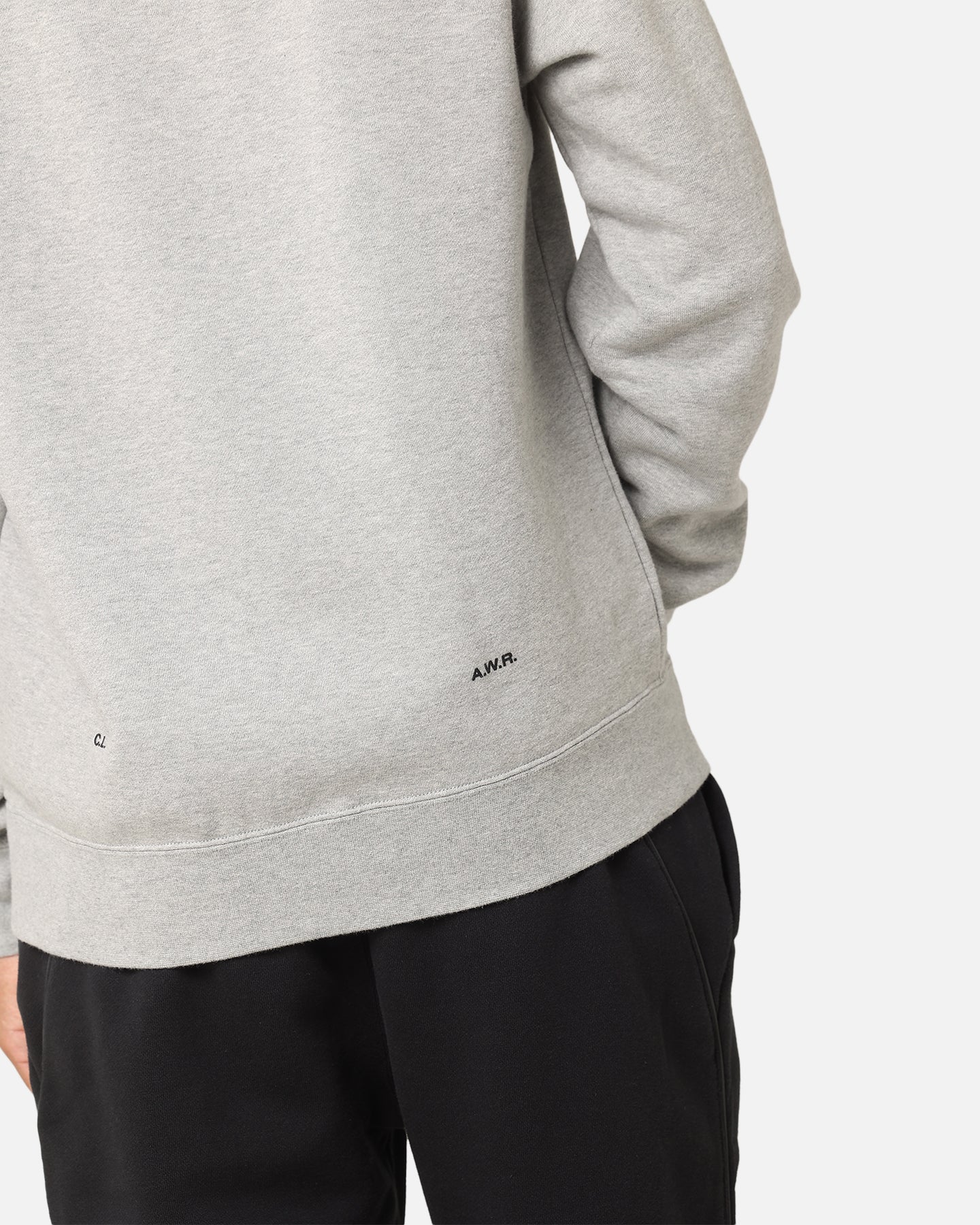 Nike Nocta Fleece Crewneck Dark Grey Heather - Image 8
