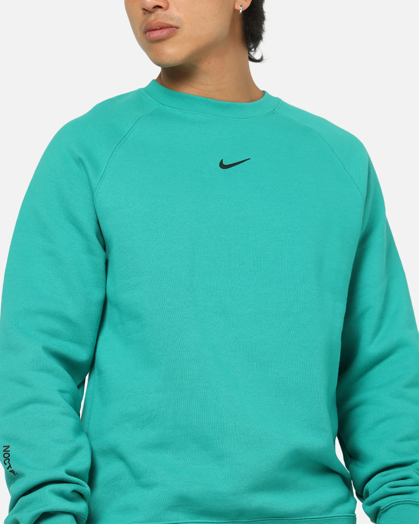 Nike Nocta Fleece Crewneck Neptune Green - Image 6