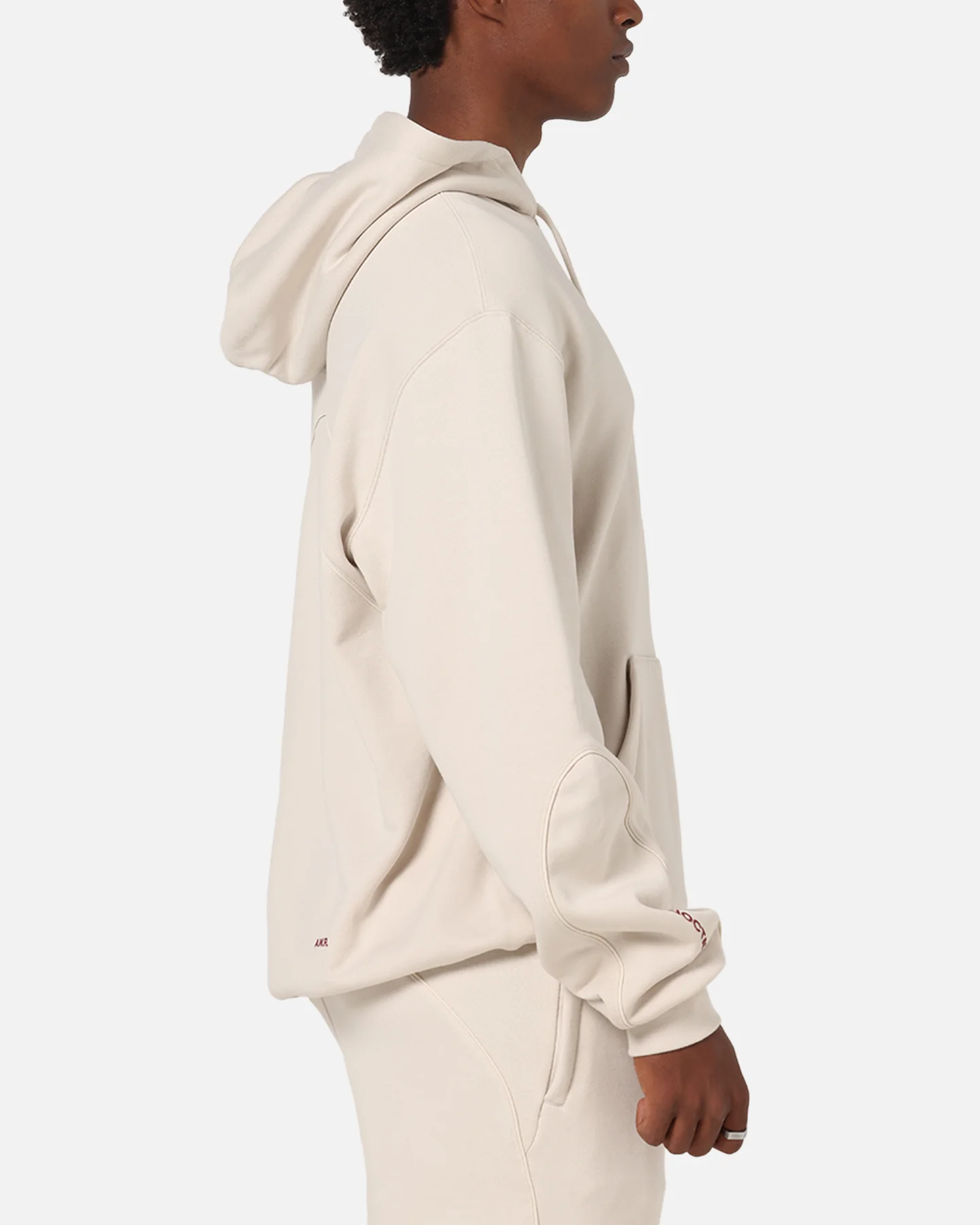Nike Nocta Fleece Hoodie Lt Orewood Brown - Image 4