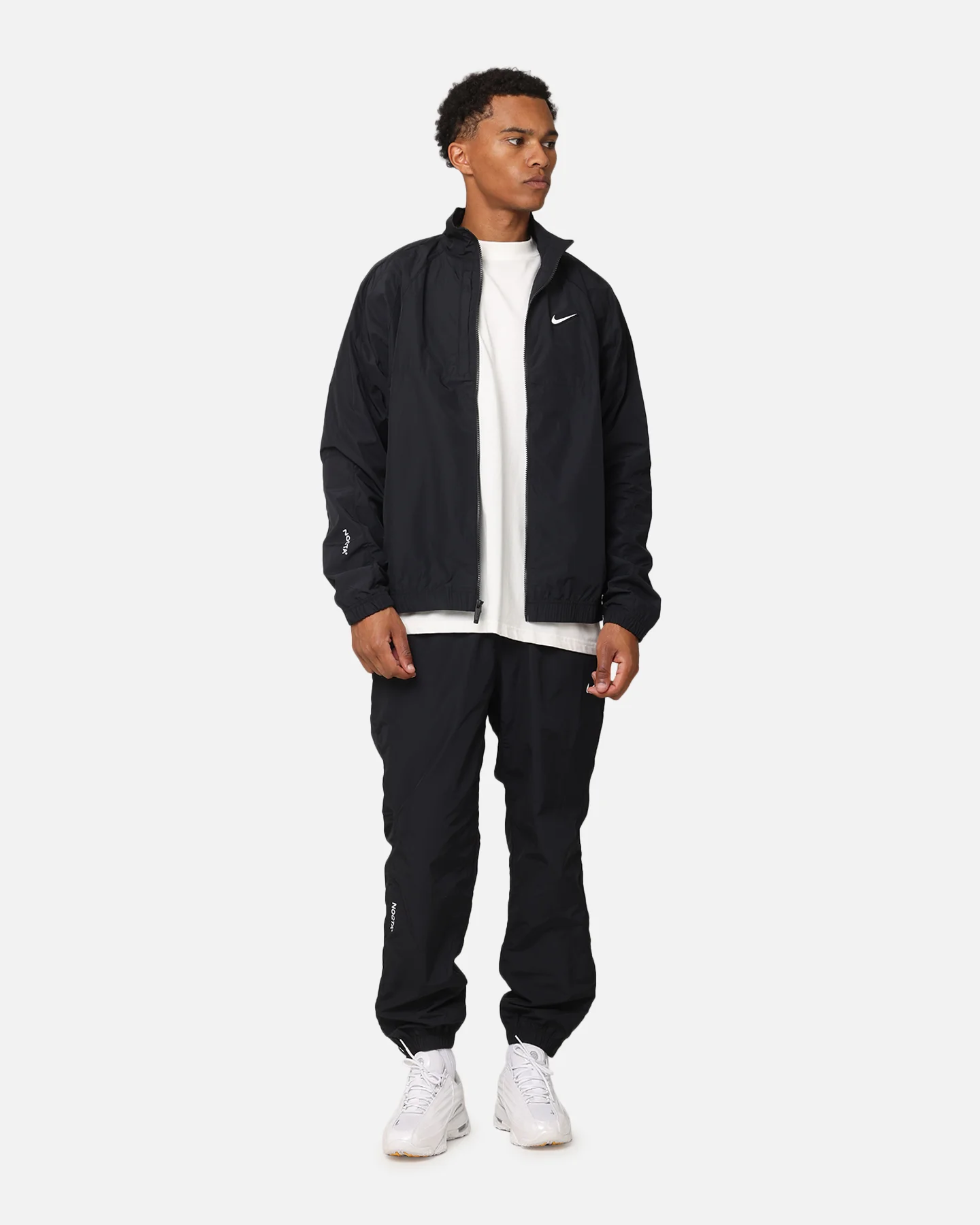 Nike Nocta Northstar Nylon Track Jacket Black - Image 2
