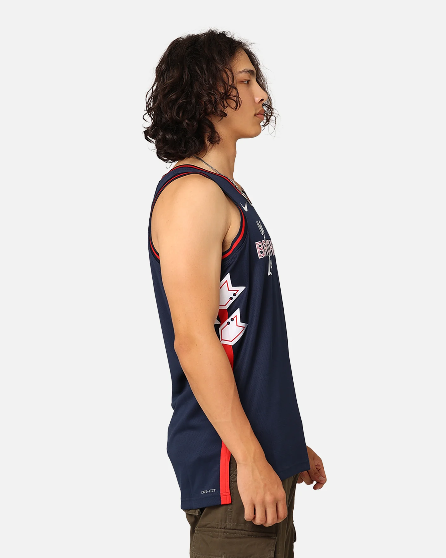 Nike Philadelphia 76ers James Harden City Edition 2023/24 Dri-FIT Swingman Jersey College Navy - Image 6