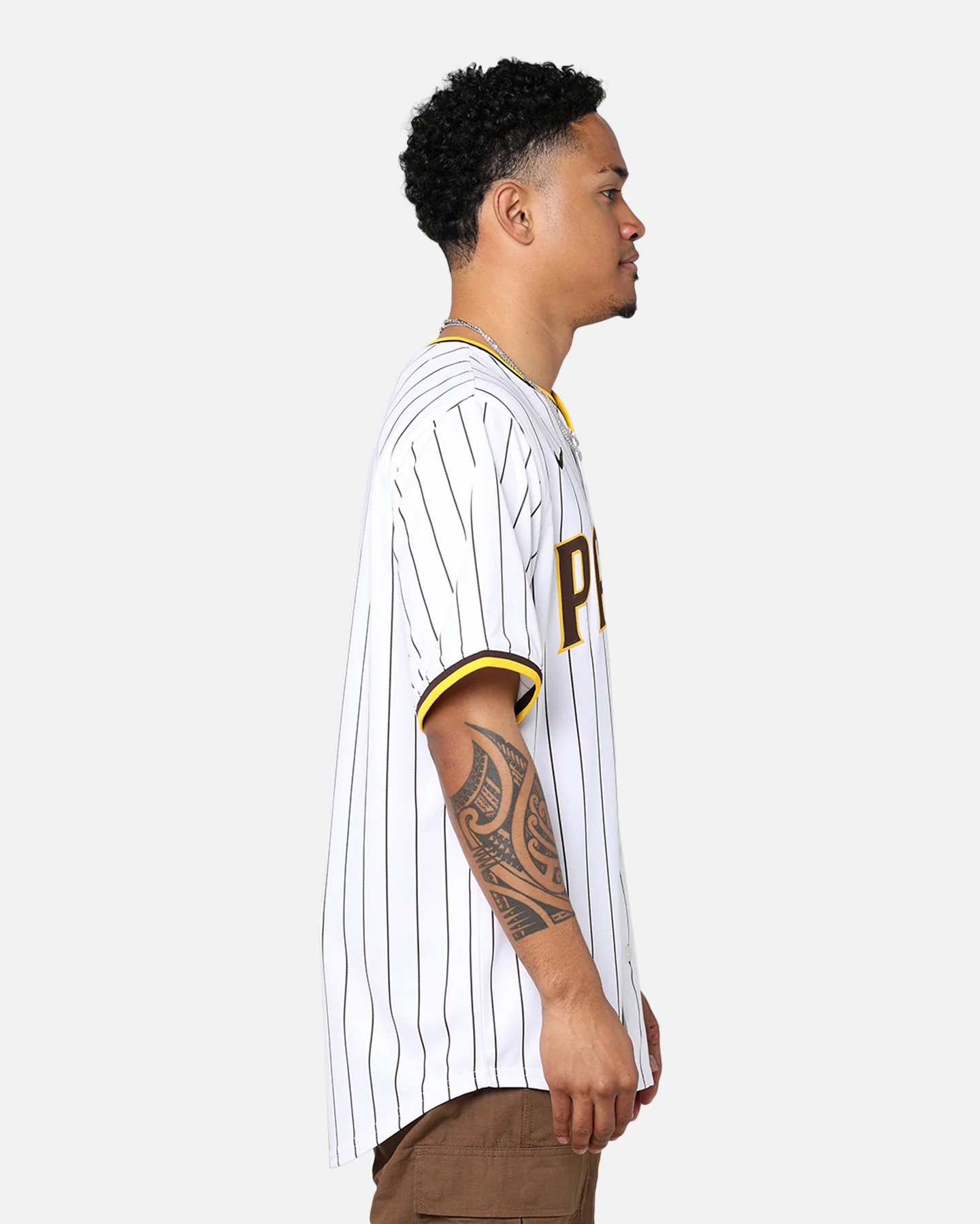 Nike San Diego Padres Limited Jersey White/Dark Cind - Image 4