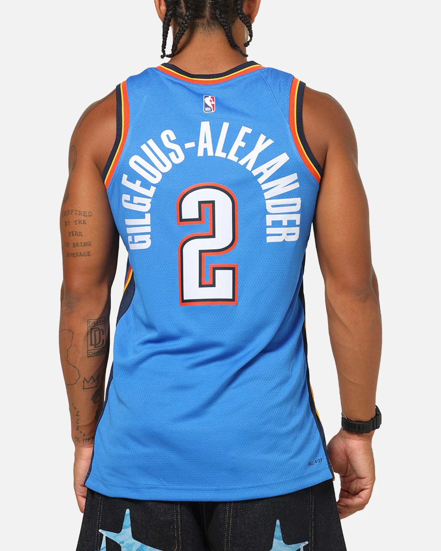 Nike Shai Gilgeous-Alexander Oklahoma City Thunder #2 Icon Edition 2022/23 Nike Dri-Fit NBA Swingman Jersey Signal Blue - Image 2