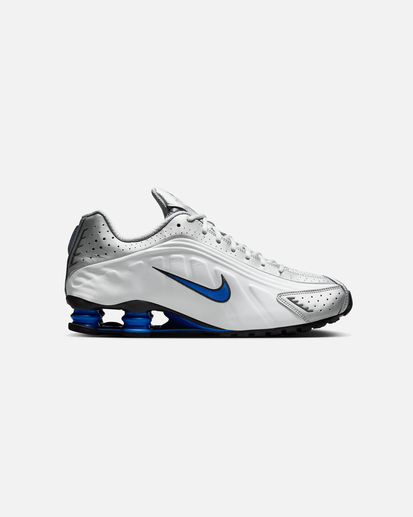 Nike Shox R4 White/Metallic - Image 4