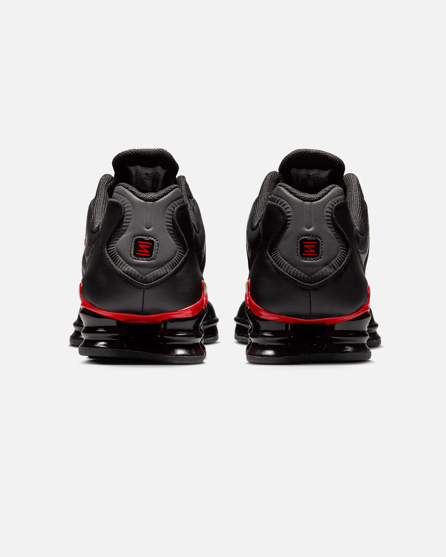 Nike Shox TL "Black Red" Black/Metallic Silver - Image 3