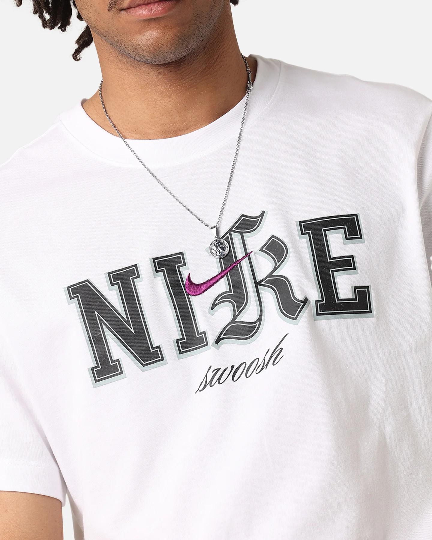 Nike Sportswear Athletic DNA T-Shirt White - Image 7
