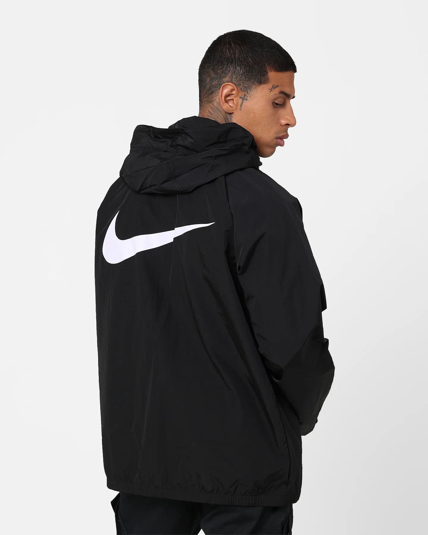 Nike Sportswear Lightweight Jacket Black/White - Image 2