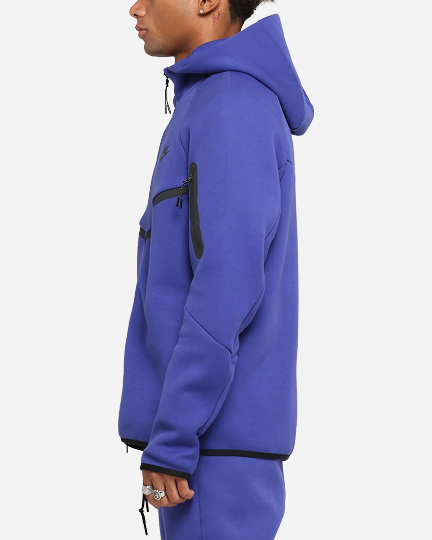 Nike Sportswear Tech Fleece Windrunner Jacket Deep Night/Black - Image 5