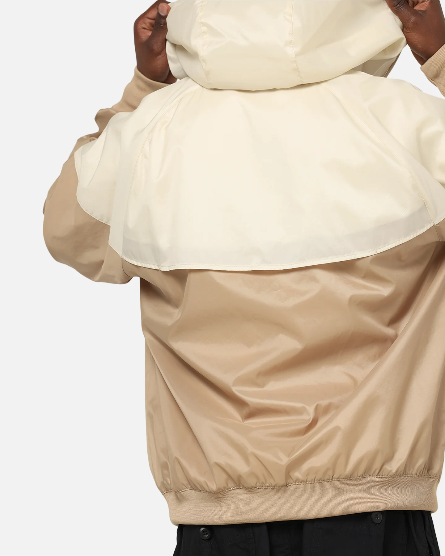 Nike Sportswear Woven Windrunner Jacket Beige/Khaki - Image 7