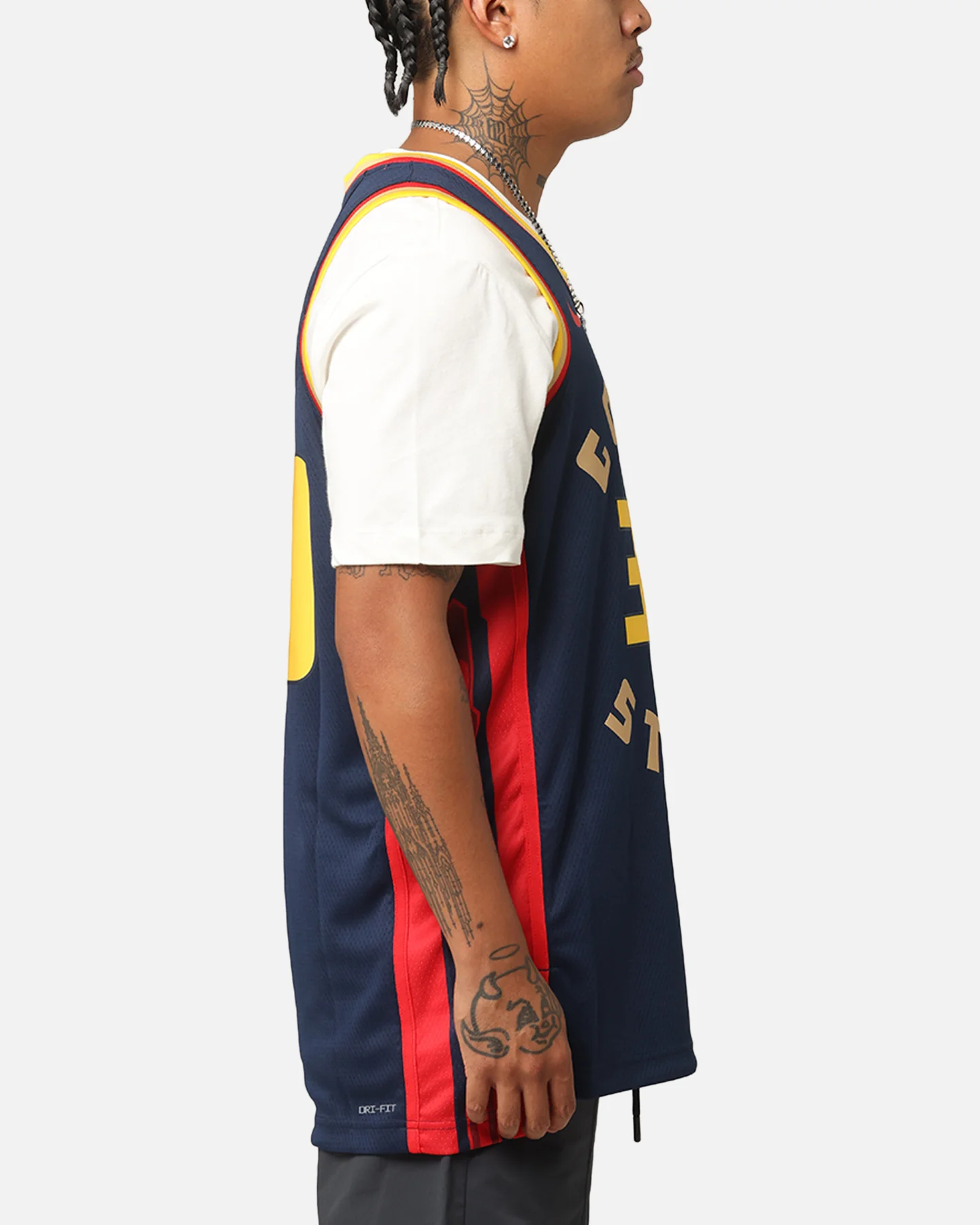 Nike Stephen Curry Golden State Warriors #30 City Edition 2024/25 Nike Dri-Fit NBA Swingman Jersey College Navy - Image 7