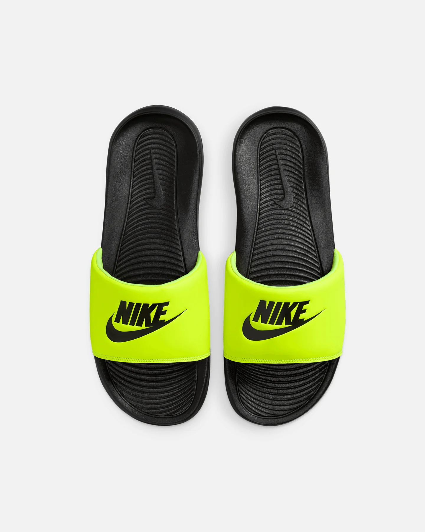 Nike Victori One Slide Black/Volt - Image 2