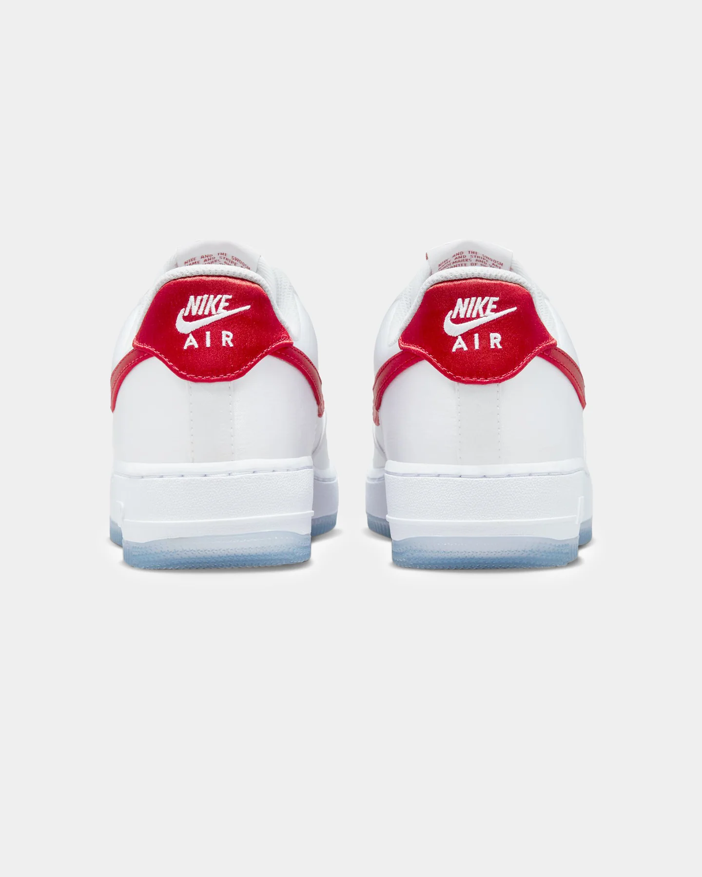 Nike Women's Air Force 1 '07 Essentials White/Varsity Red - Image 3