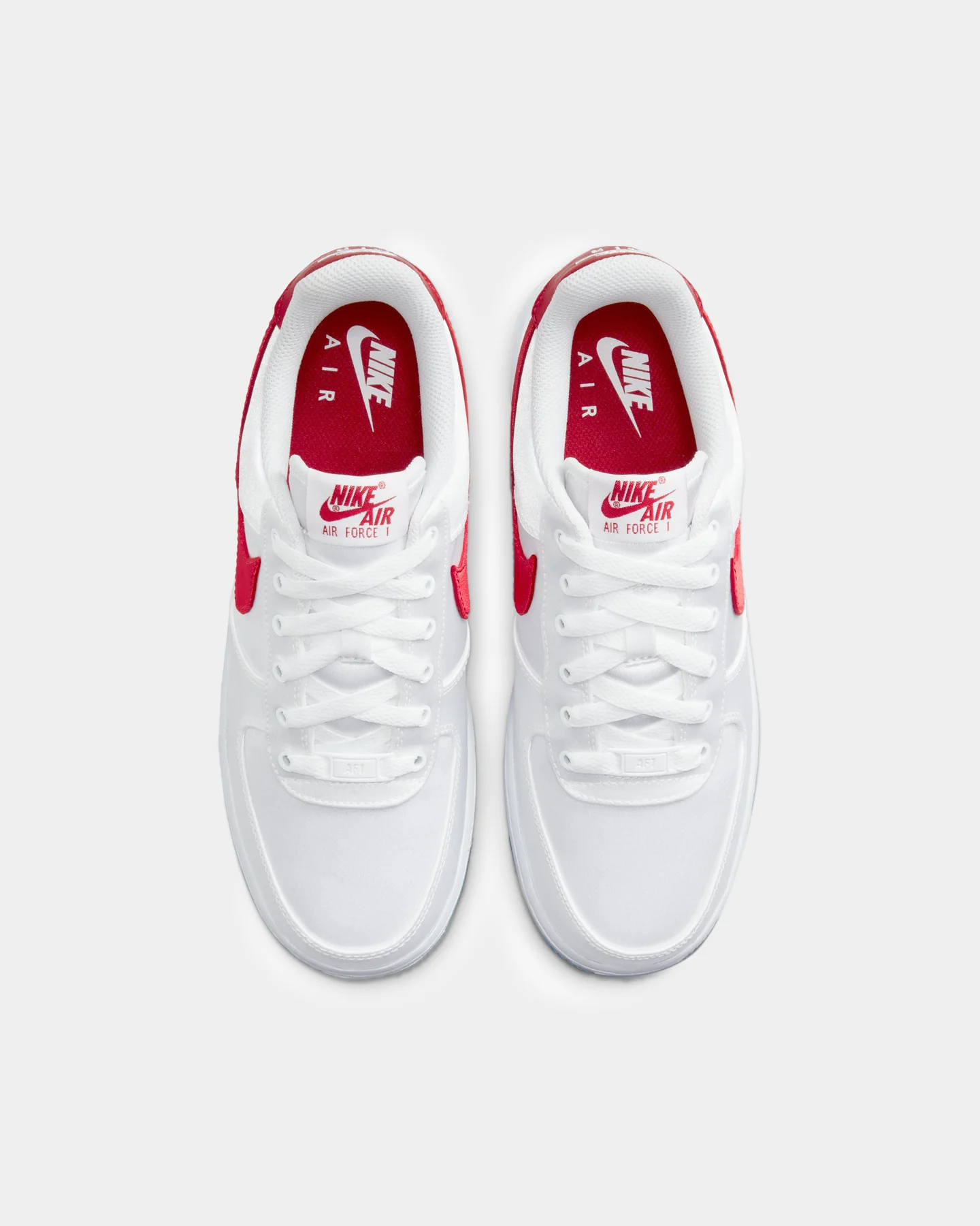 Nike Women's Air Force 1 '07 Essentials White/Varsity Red - Image 7