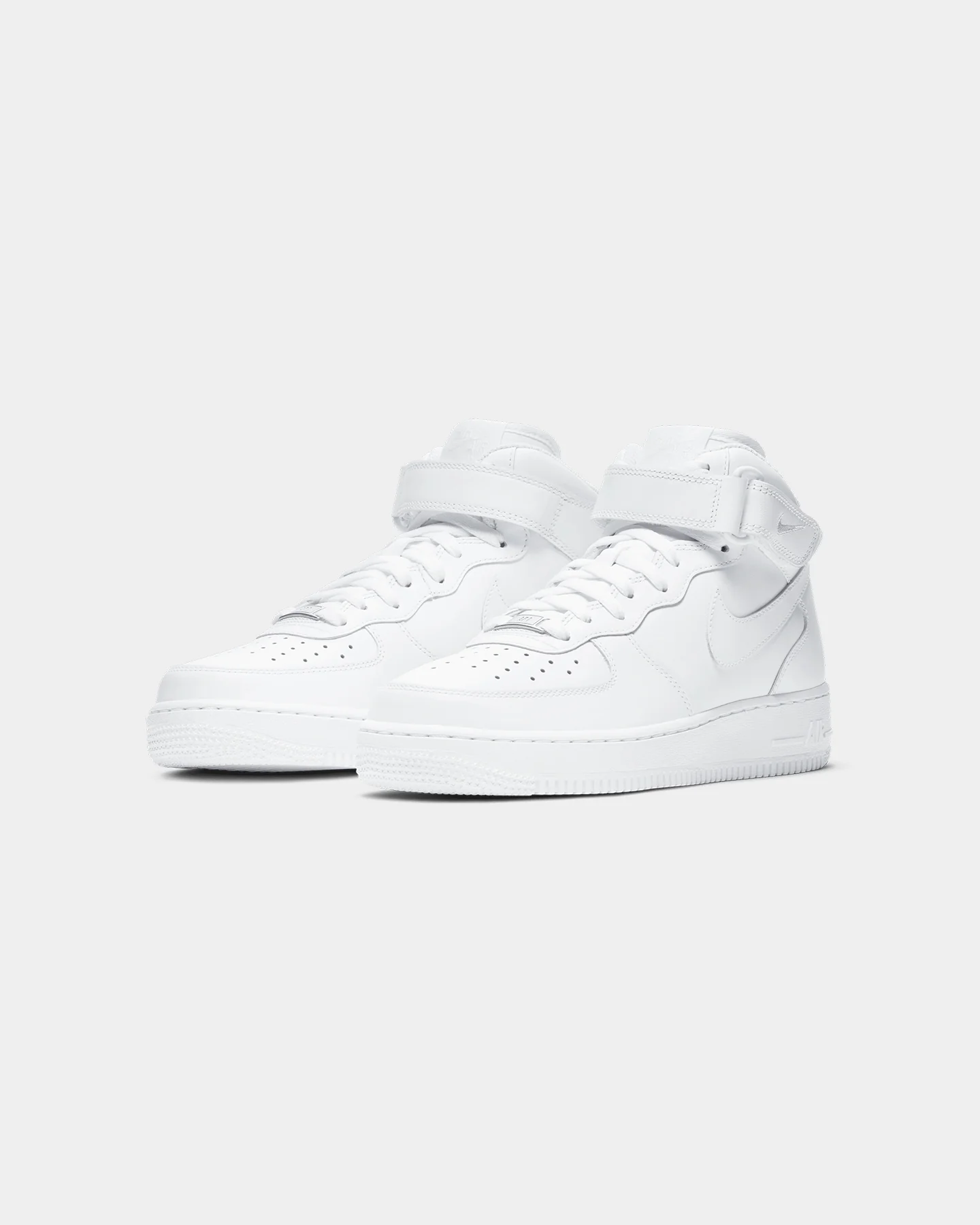 Nike Women's Air Force 1 '07 Mid White/White - Image 2
