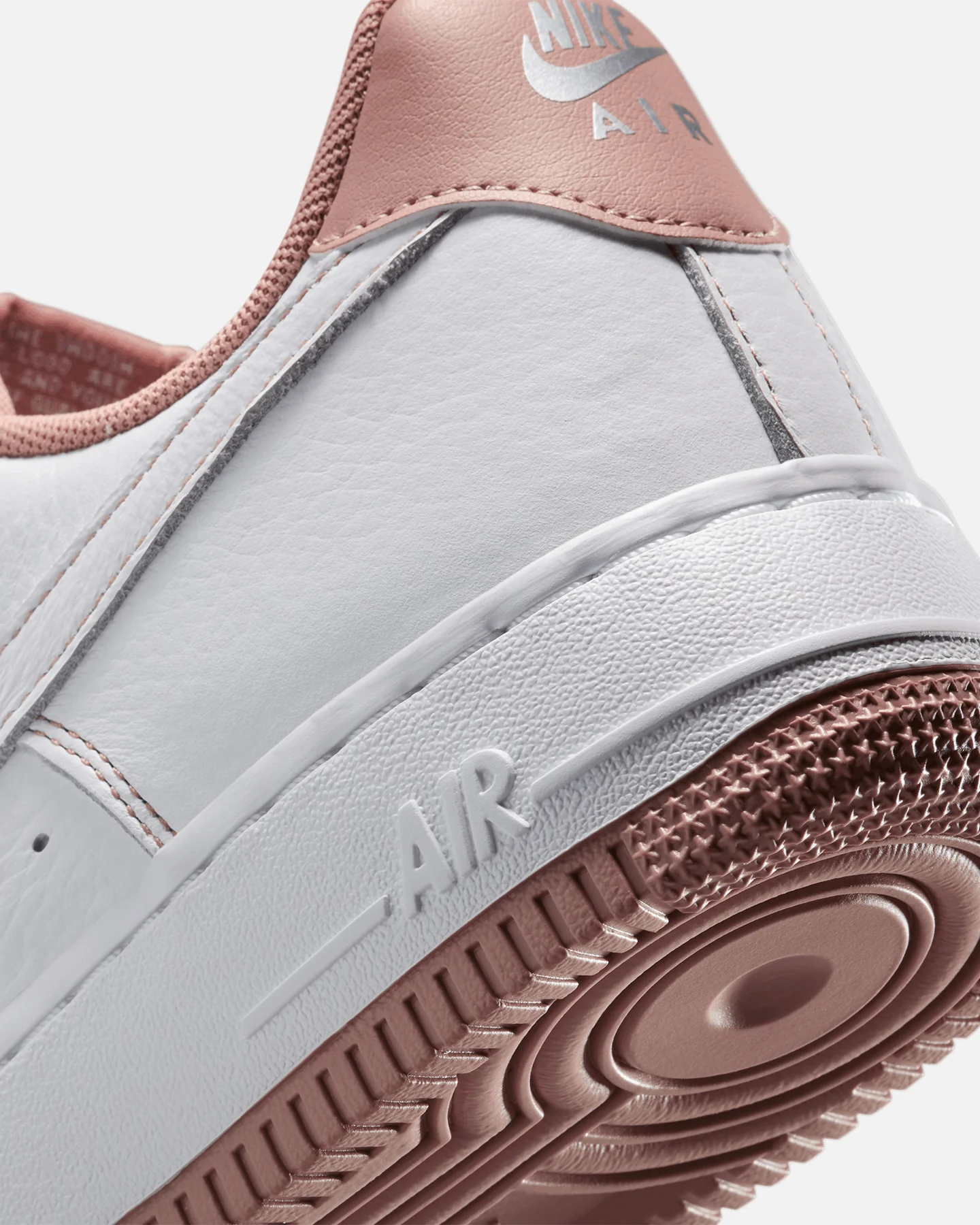Nike Women's Air Force 1 '07 "Mini Jewel" White/Pink - Image 8