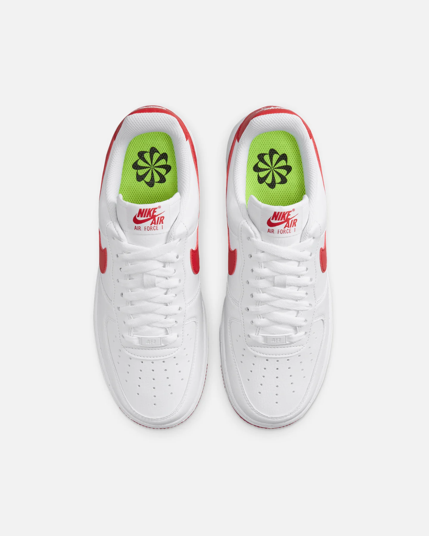 Nike Women's Air Force 1 '07 White/Gym Red - Image 7