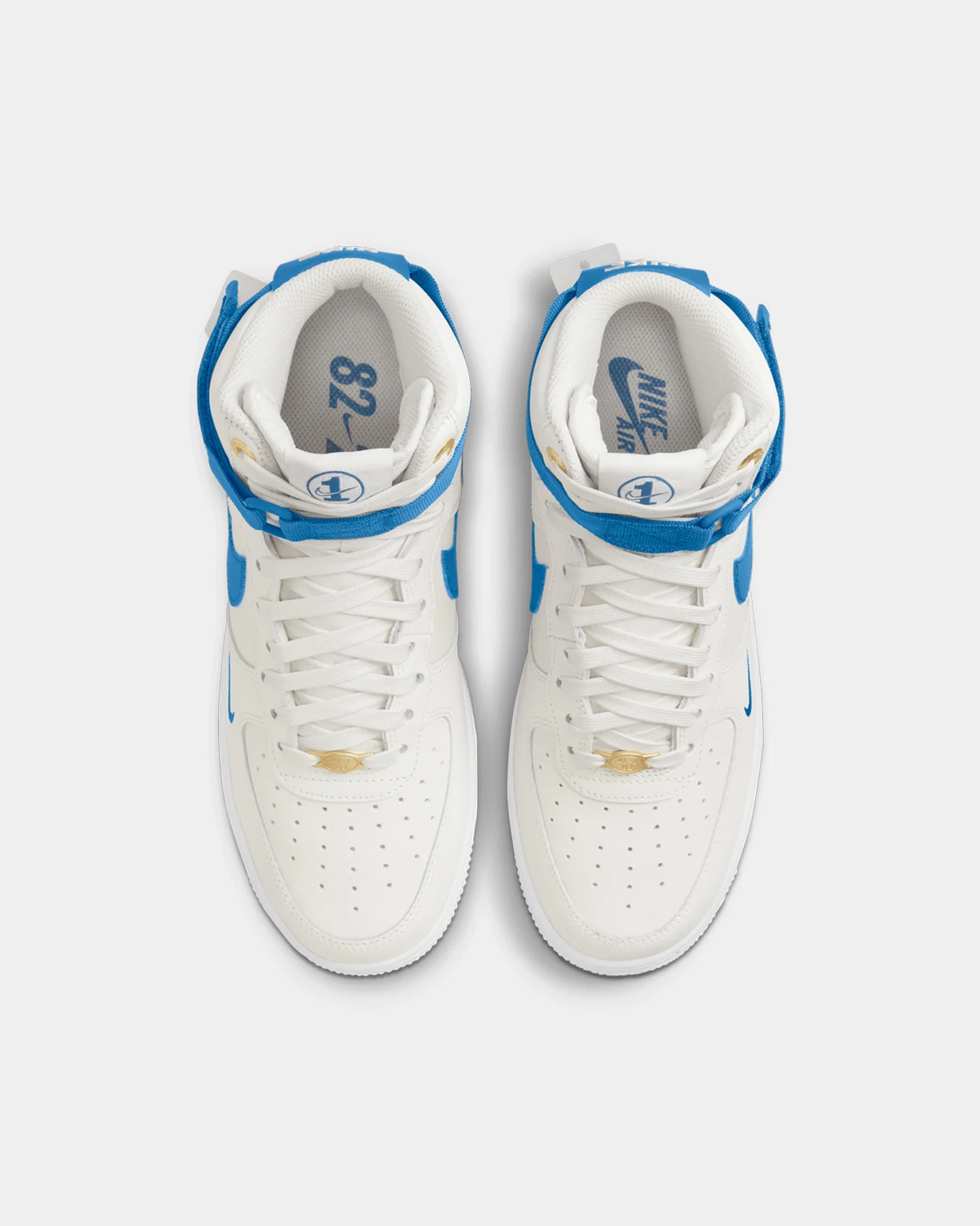 Nike Women's Air Force 1 High SE Sail/Blue Jay - Image 7