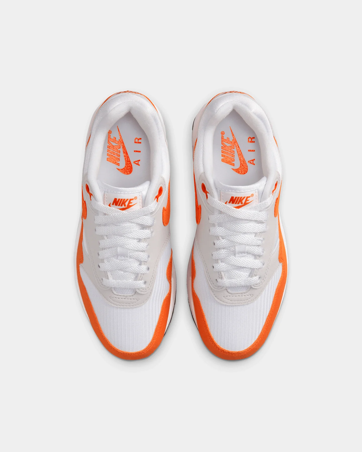 Nike Women's Air Max 1 '87 "Safety Orange" Neutral Grey/Safety Orange - Image 7