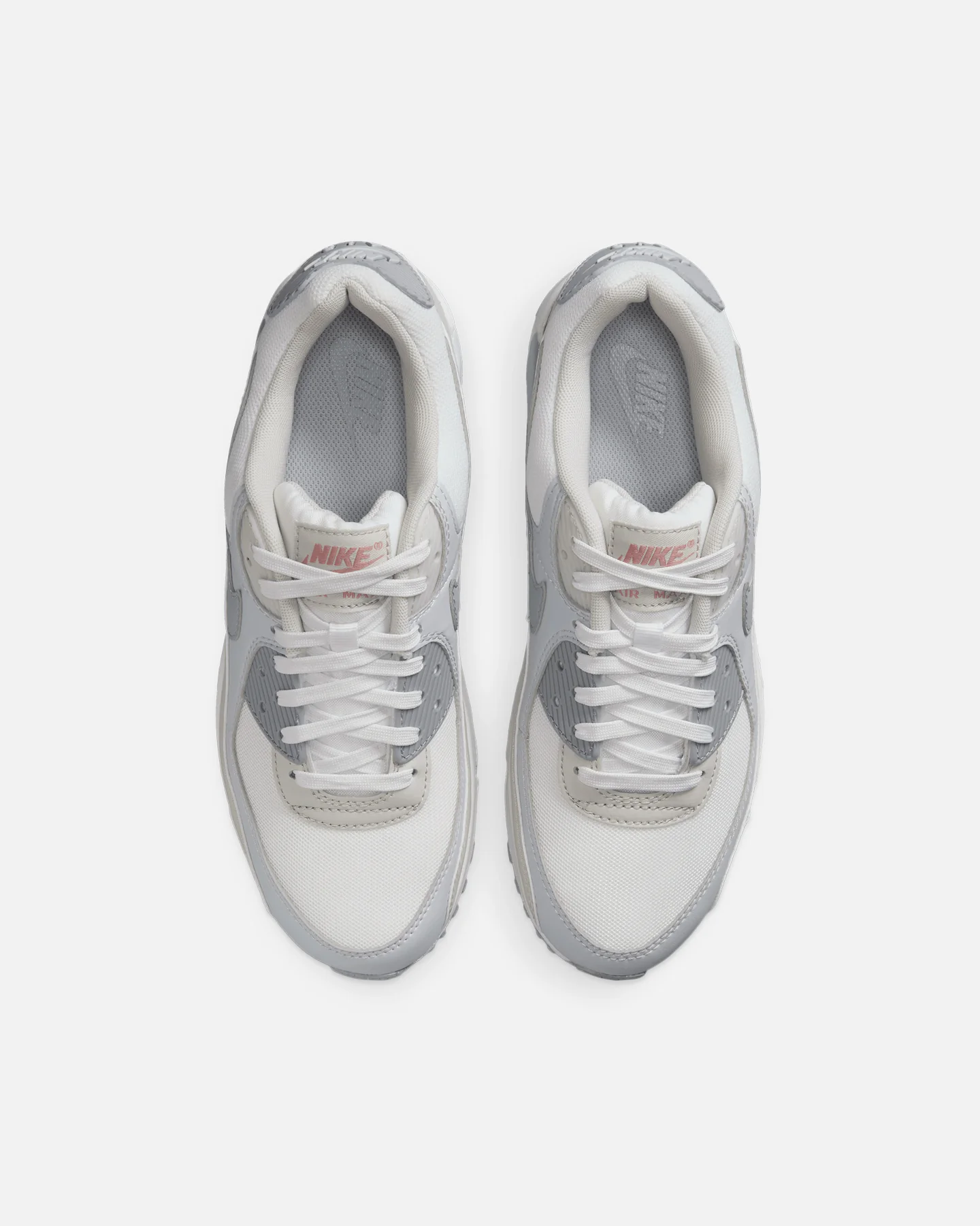 Nike Women's Air Max 90 Summit White/Wolf Grey - Image 7