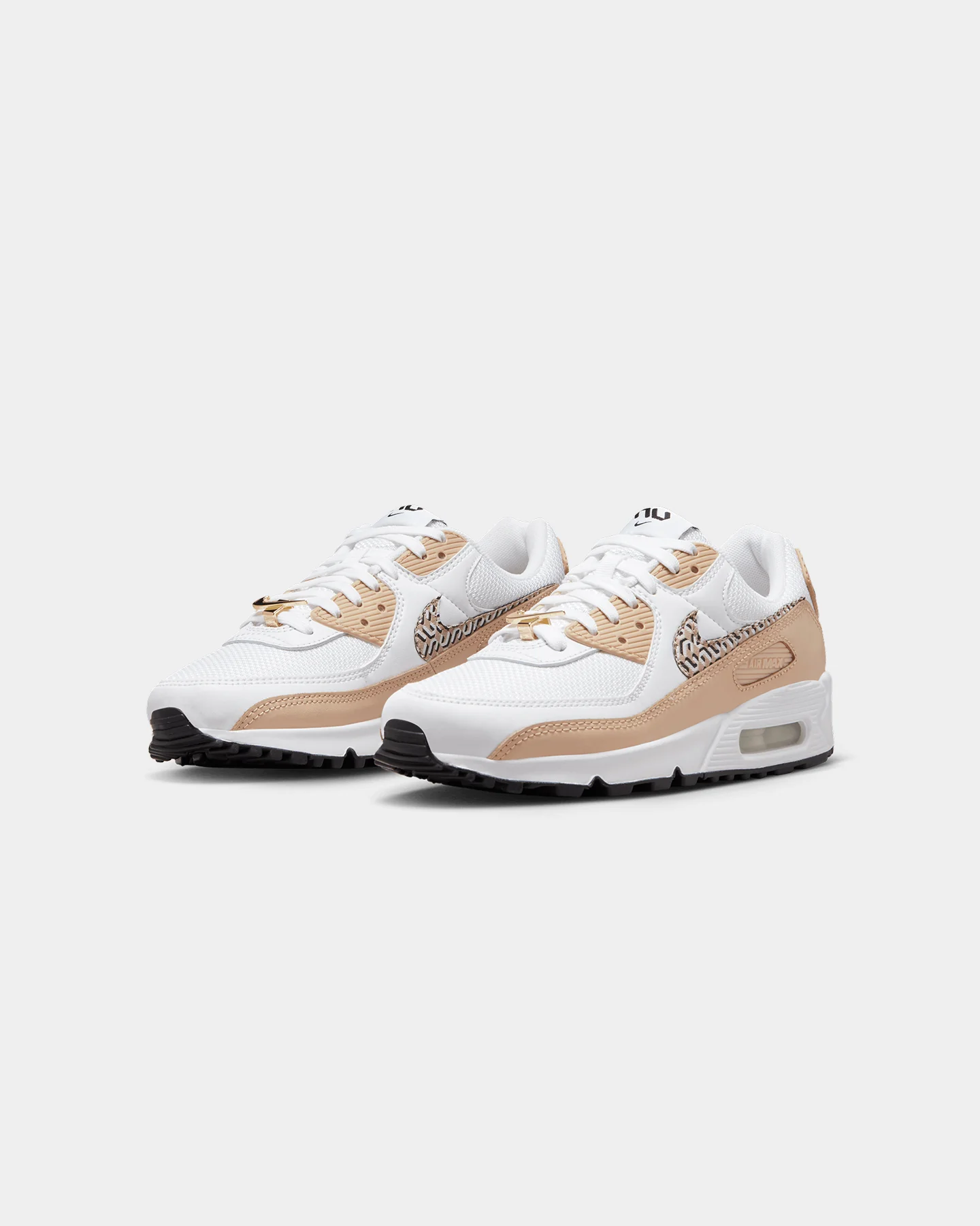 Nike Women's Air Max 90 "United In Victory" White/Hemp-Summit White - Image 2