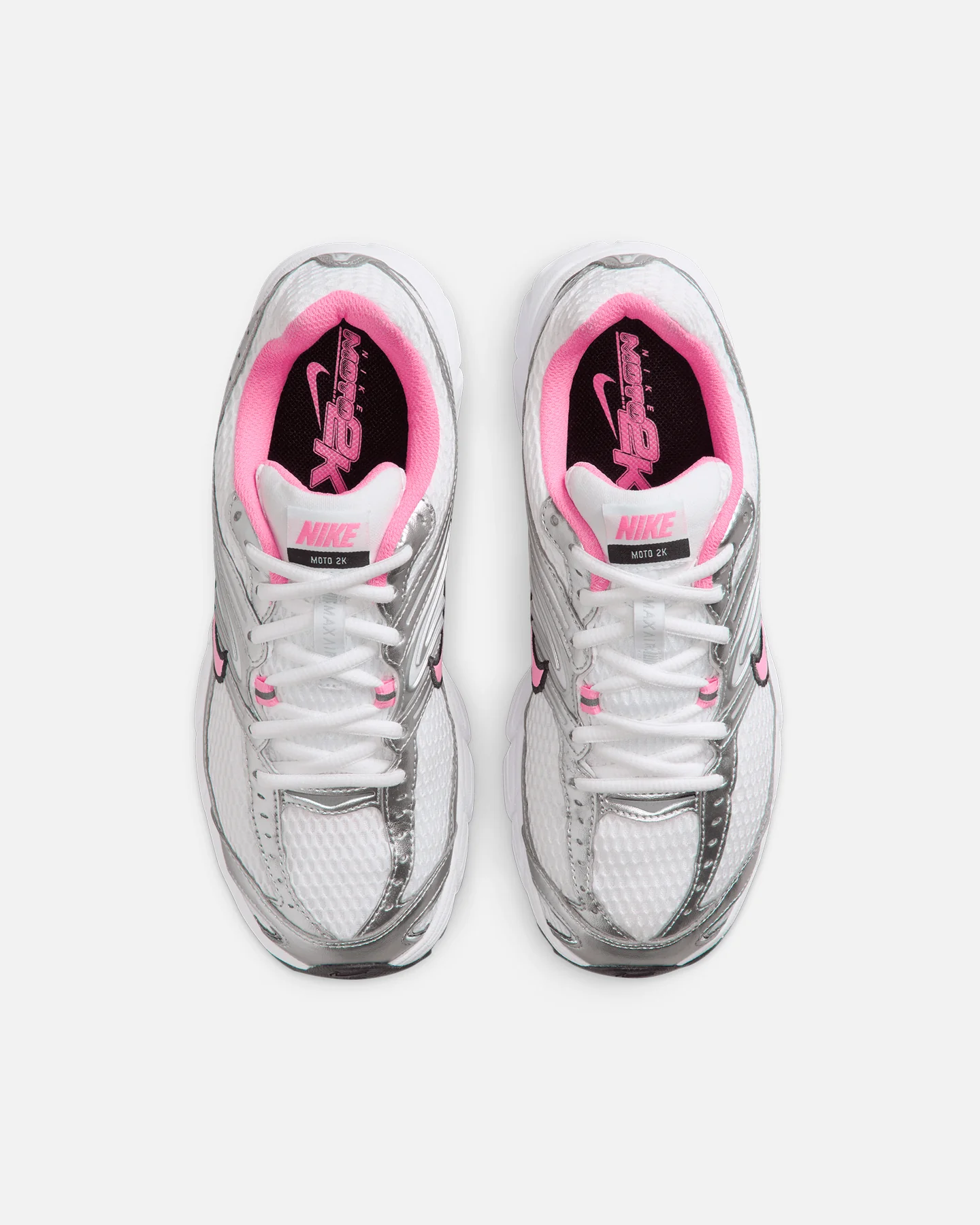 Nike Women's Air Max Moto 2K White/Pink - Image 7