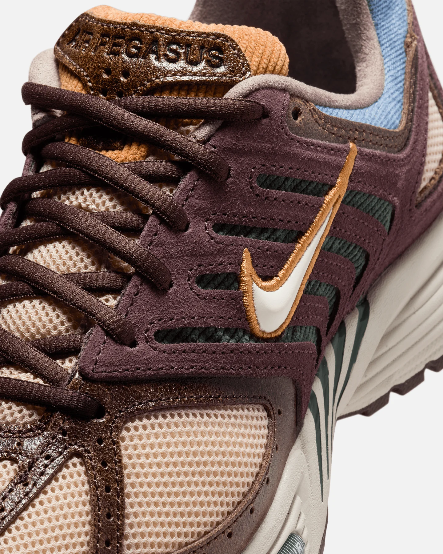 Nike Women's Air Pegasus 2005 Lt Orewood Brown/Sail - Image 6