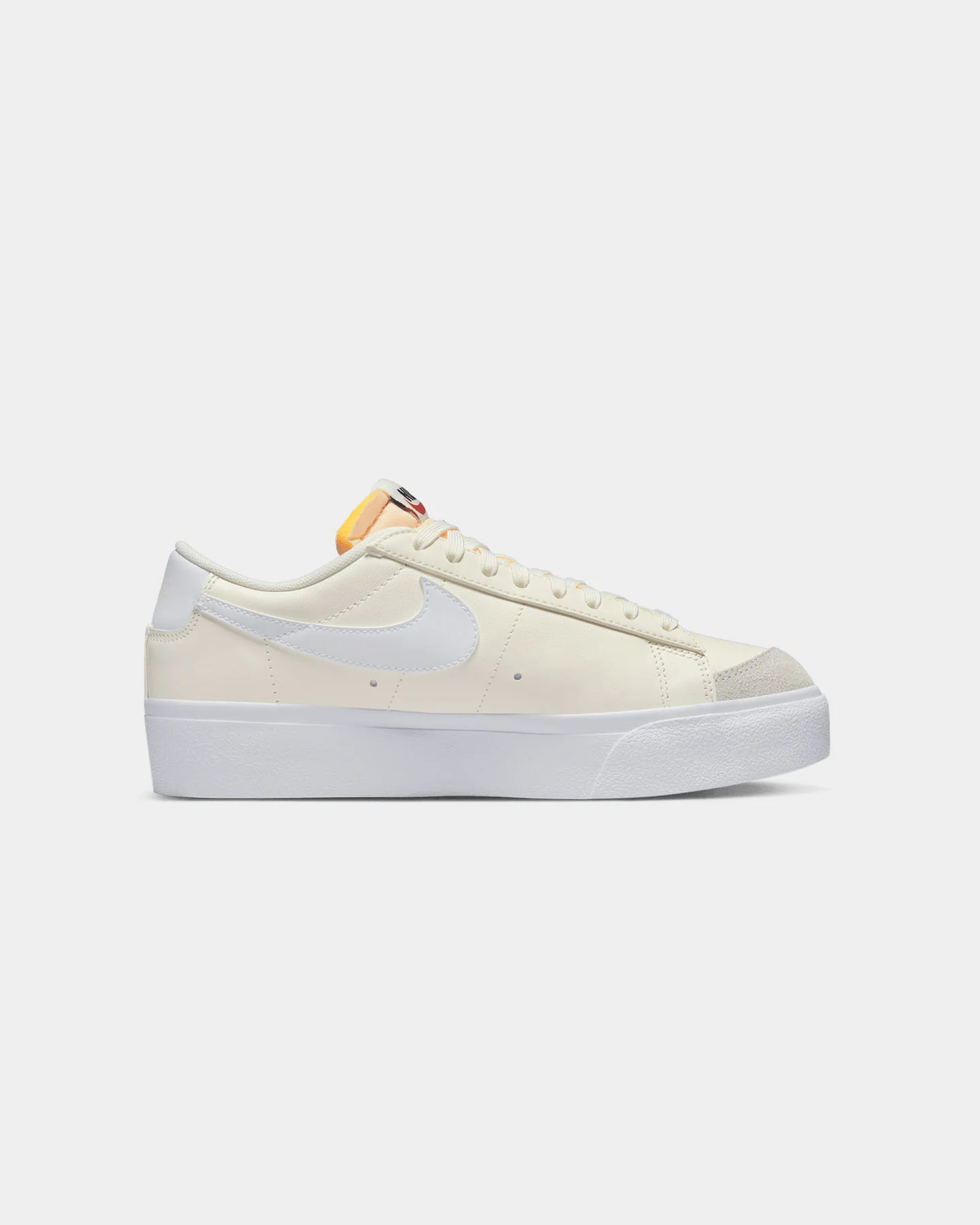Nike Women's Blazer Low Platform Sail/White-White - Image 4