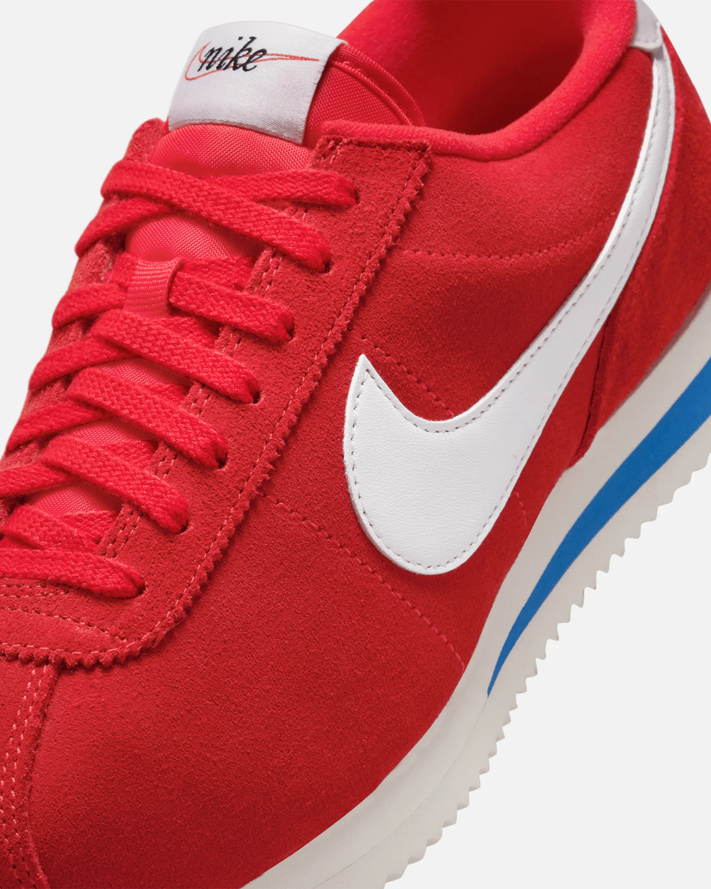 Nike Women's Cortez Lt Crimson/White - Image 6
