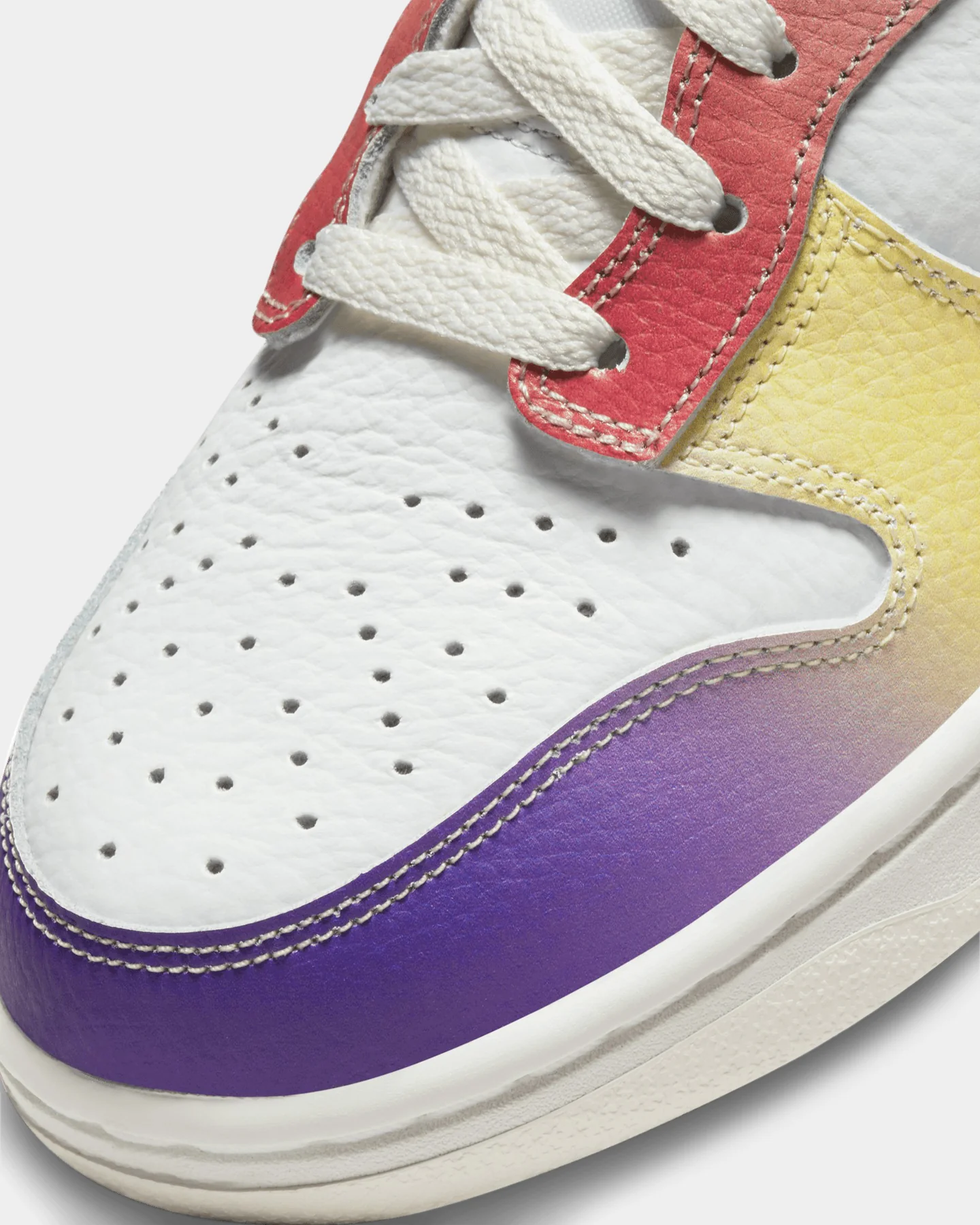 Nike Women's Dunk High "Multi-Colour Gradient" Summit White/Black - Image 6