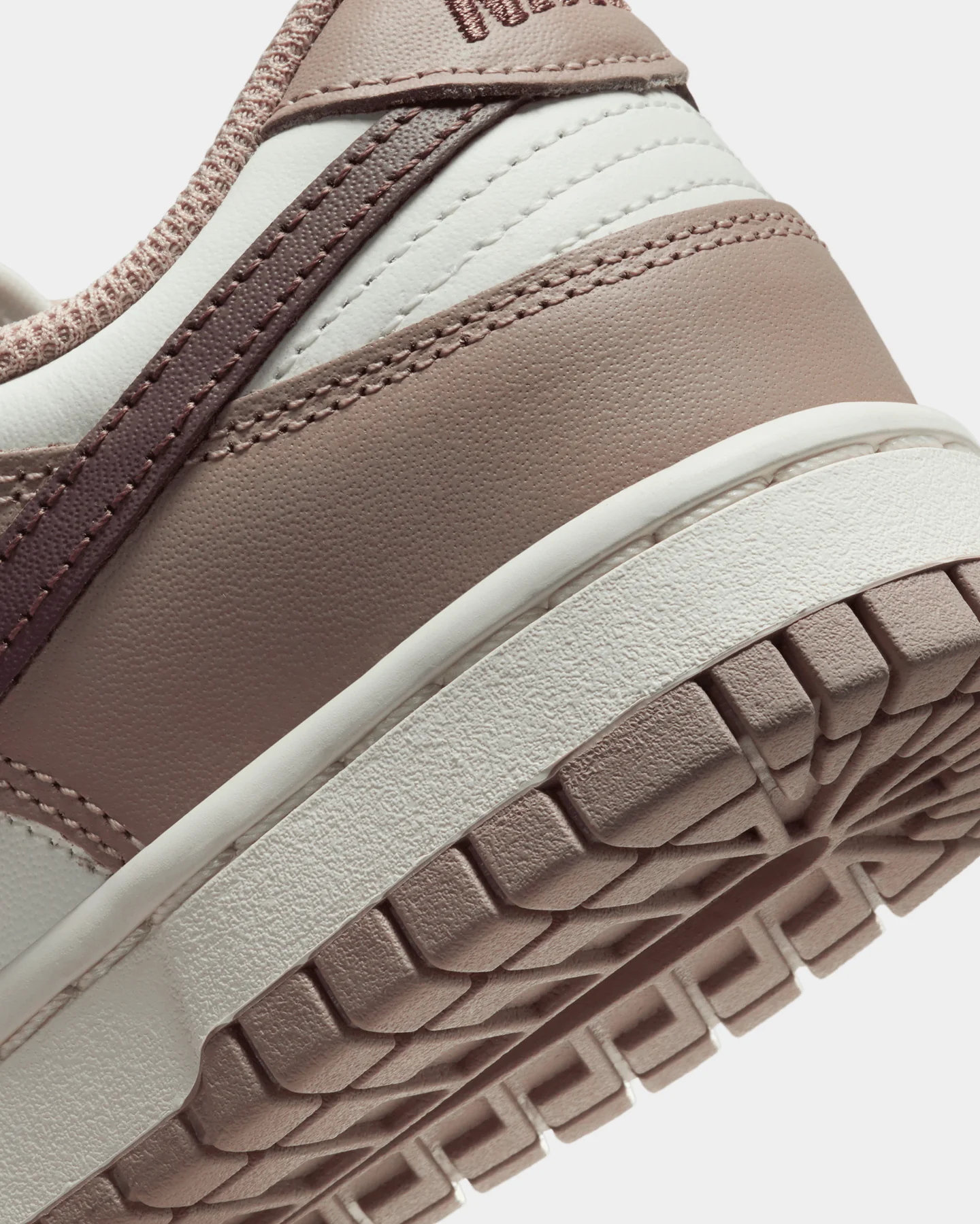 Nike Women's Dunk Low "Diffused Taupe" Sail/Plum Eclipse - Image 8