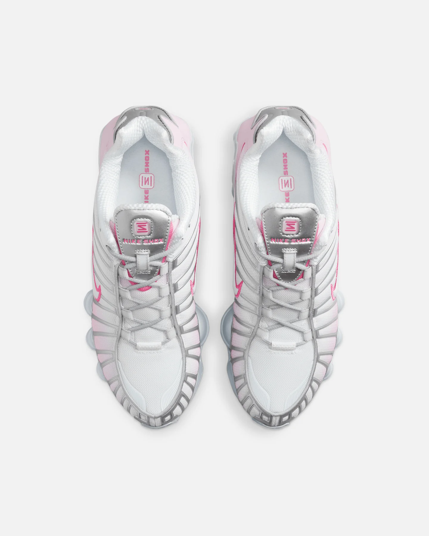Nike Women's Shox TL "Pink Foam" Metallic Platinum/Pinksicle - Image 6